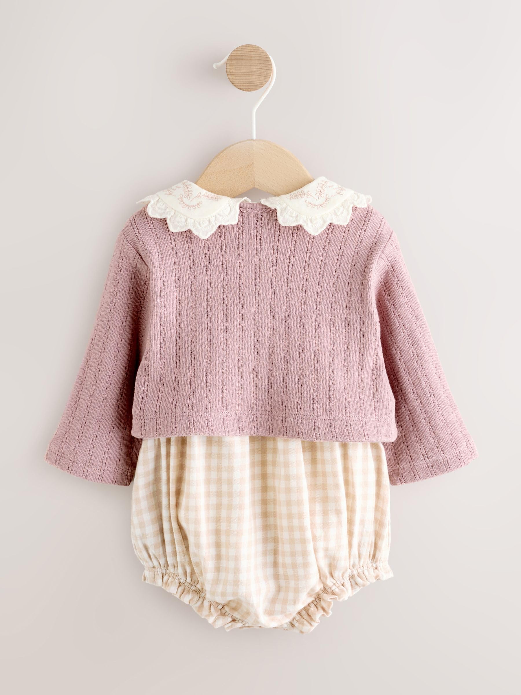 Next set neonata 4 pezzi body cardigan collant 68-74 cotone
