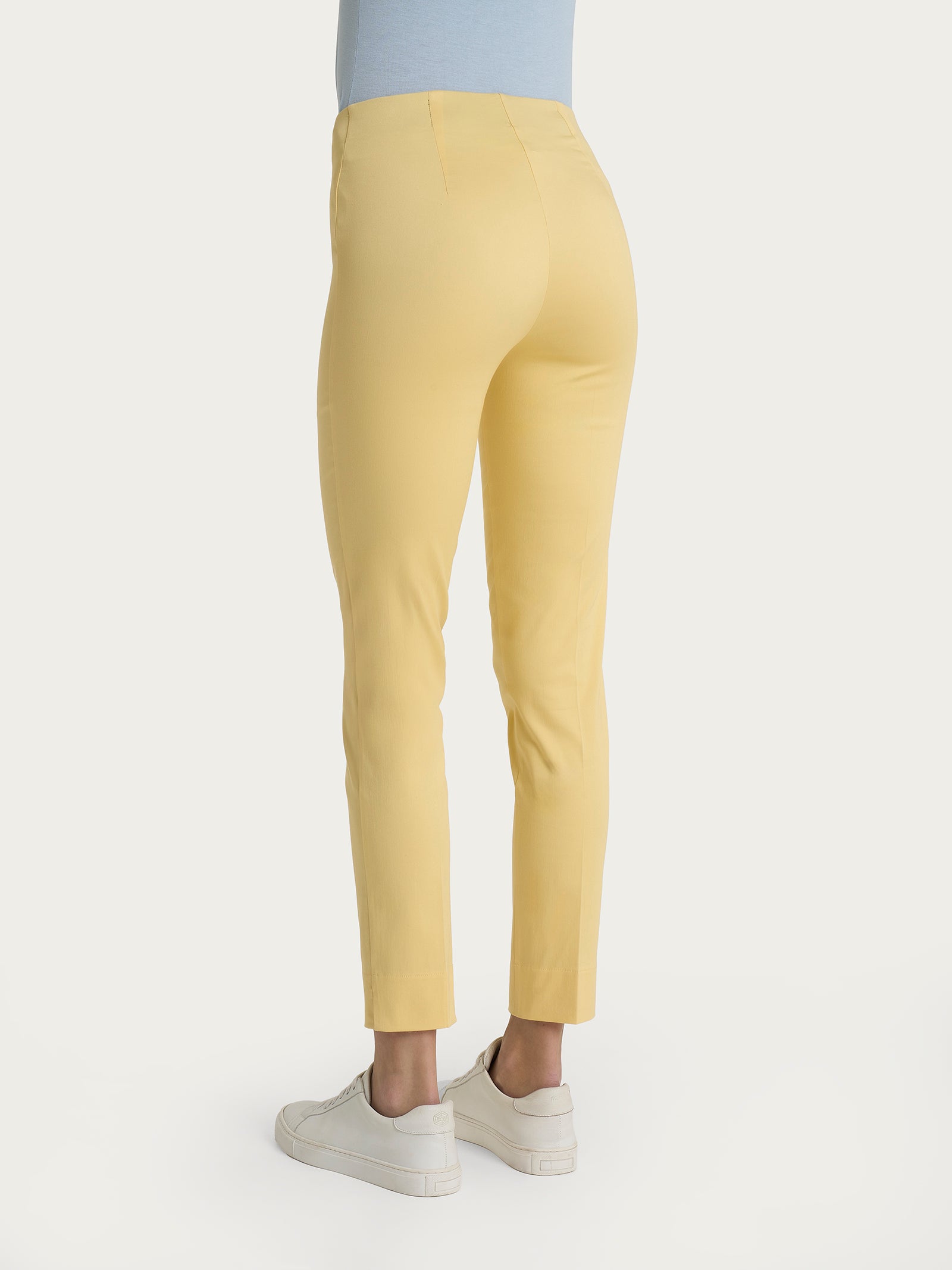 Ragno Satin Power The Cigarette pantalone capri Pale Banana