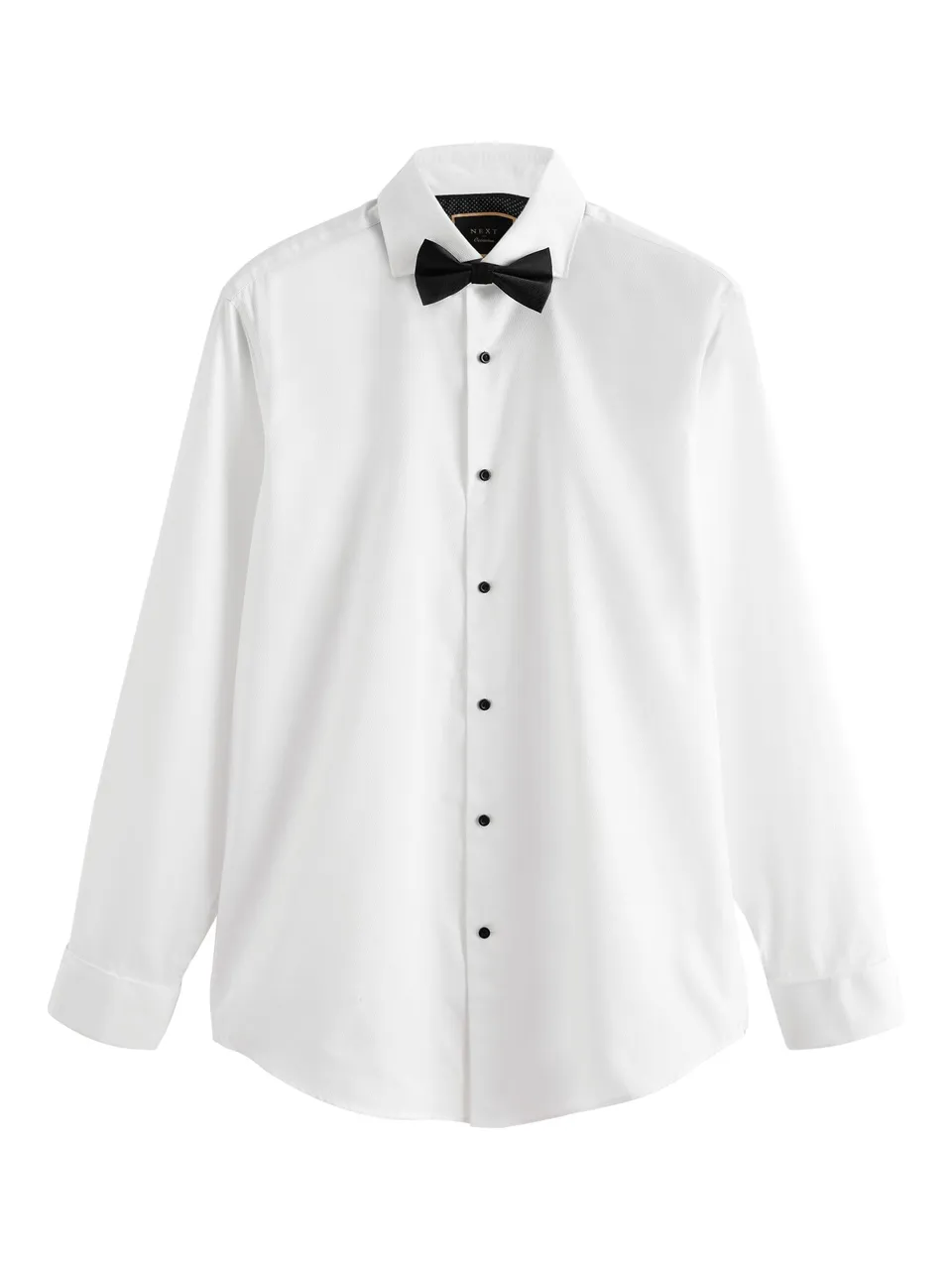 Next Set Camicia Polsino Doppio e Papillon Regular