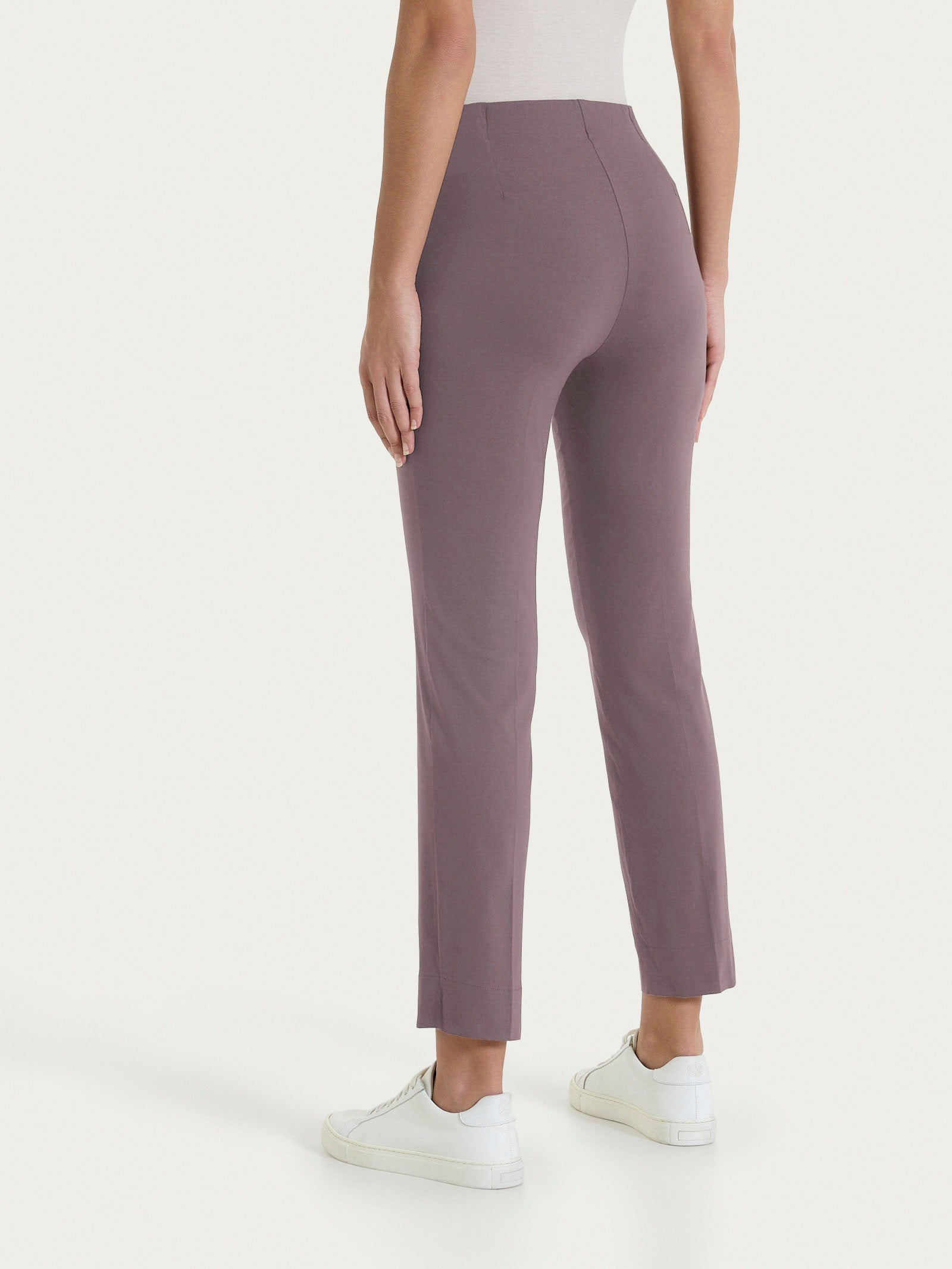Ragno Super Fresh Capri pantalone capri Plum Truffle skinny