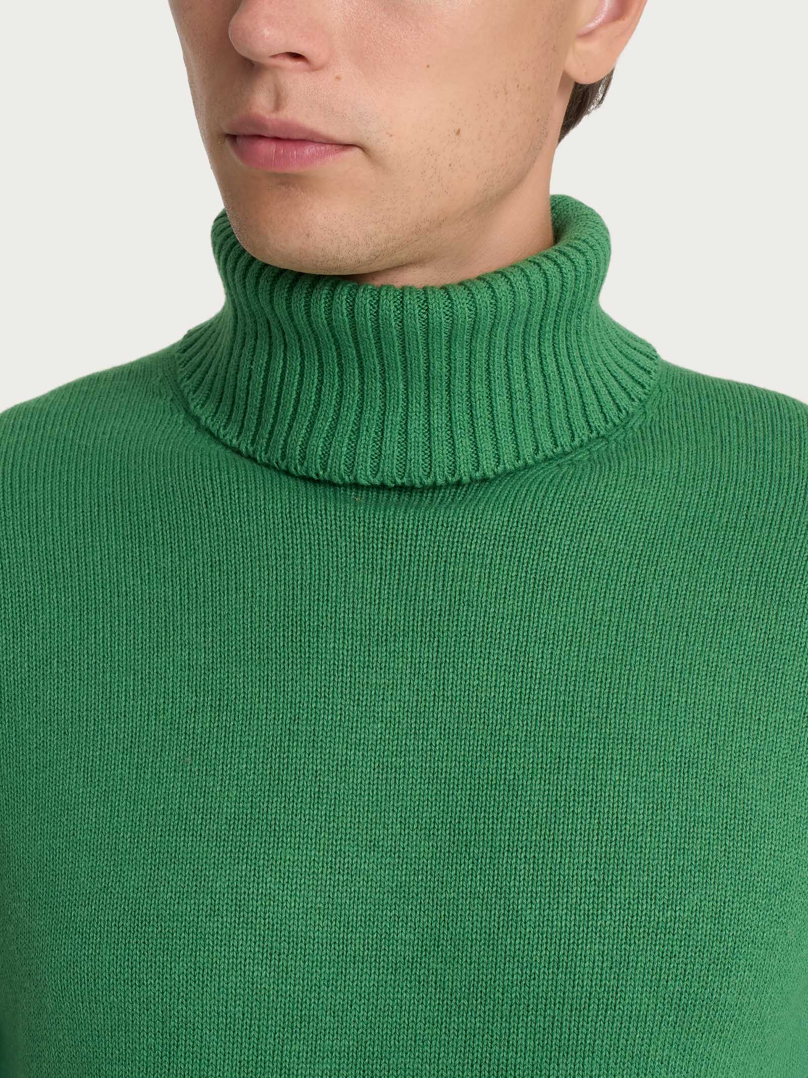 Ragno Nice Wool dolcevita uomo Juniper