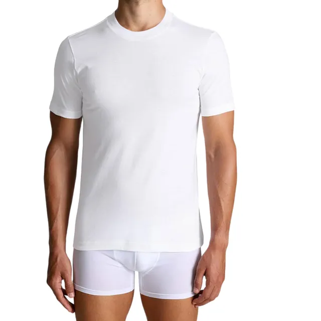 Lady C Maglia Uomo Cotone Caldo Maniche Corte Intima