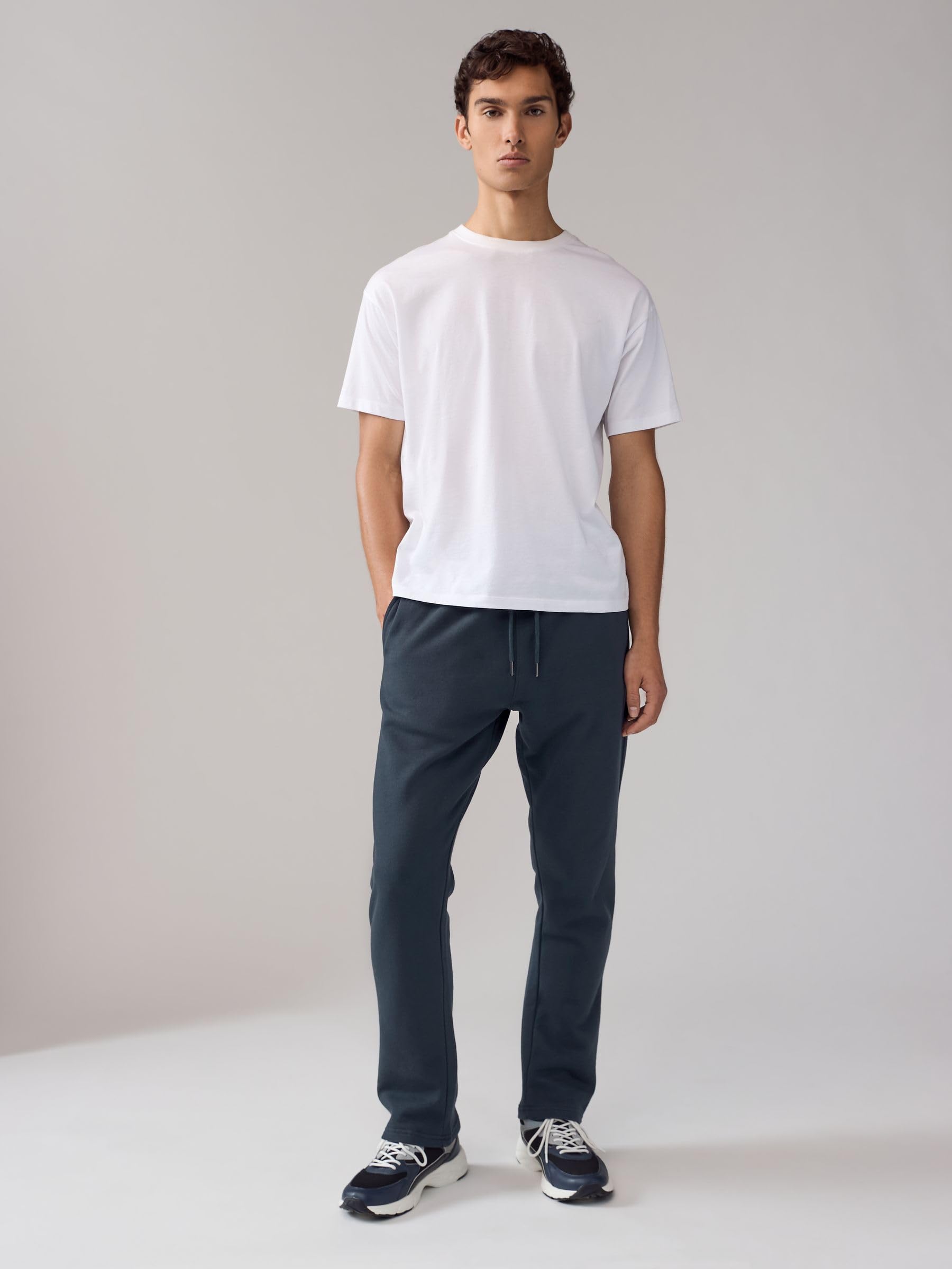 Next Pantaloni Jogging Pesanti Uomo 2 Pezzi M Felpati