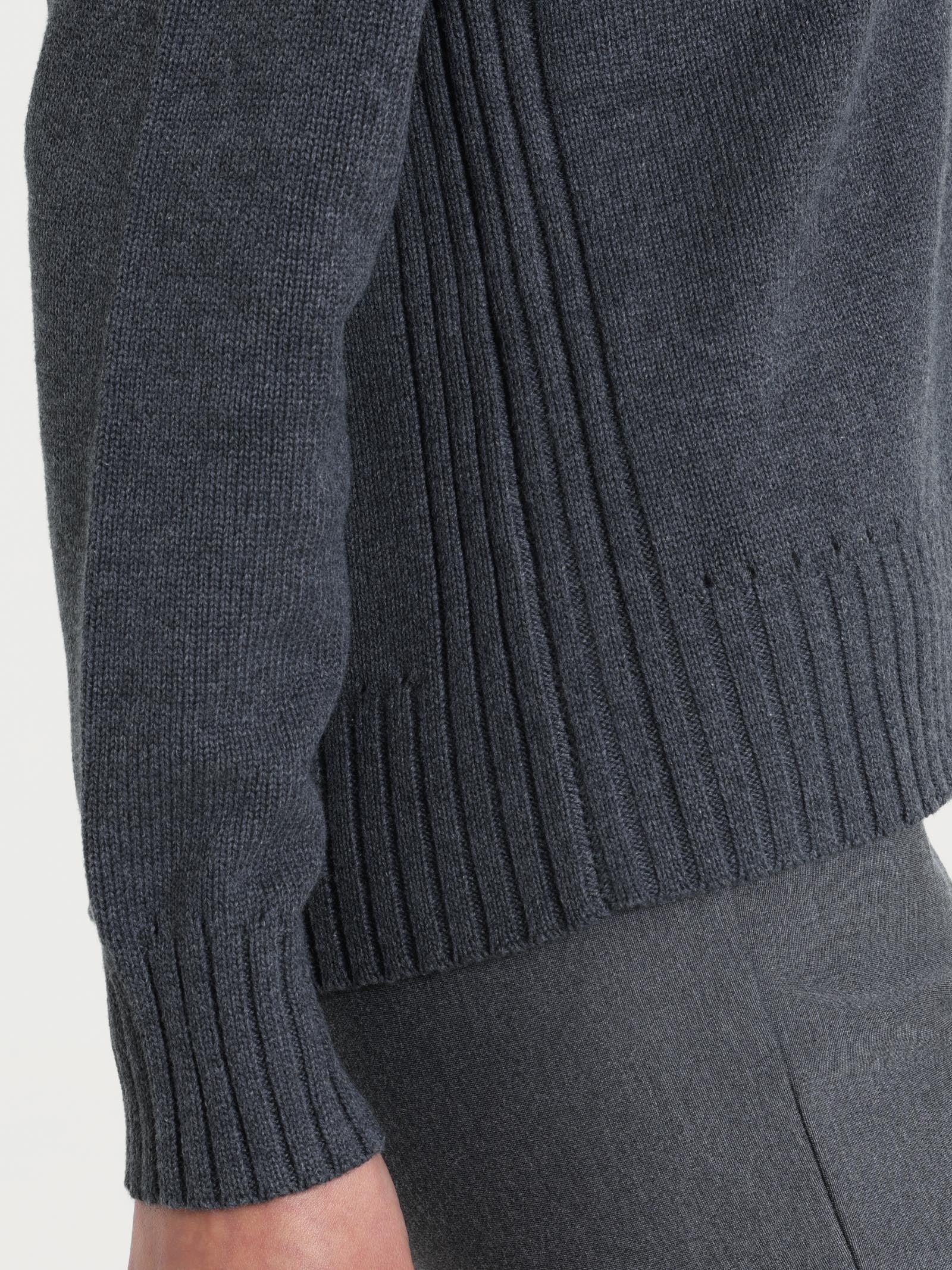 Ragno Winter Cotton cardigan scollo V donna ardesia mel.