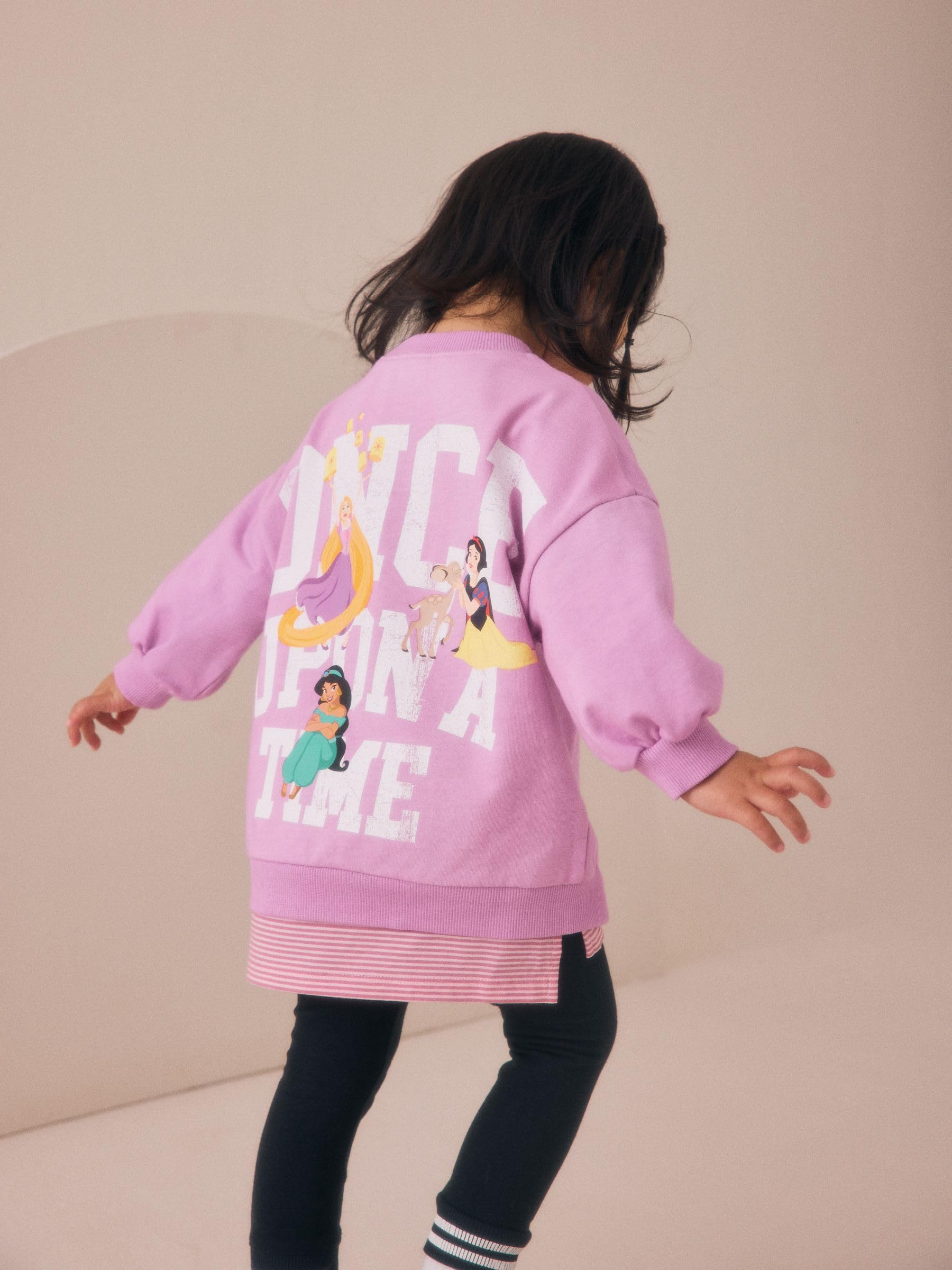 Geo Next completo top finto strato e leggings bambina Principesse