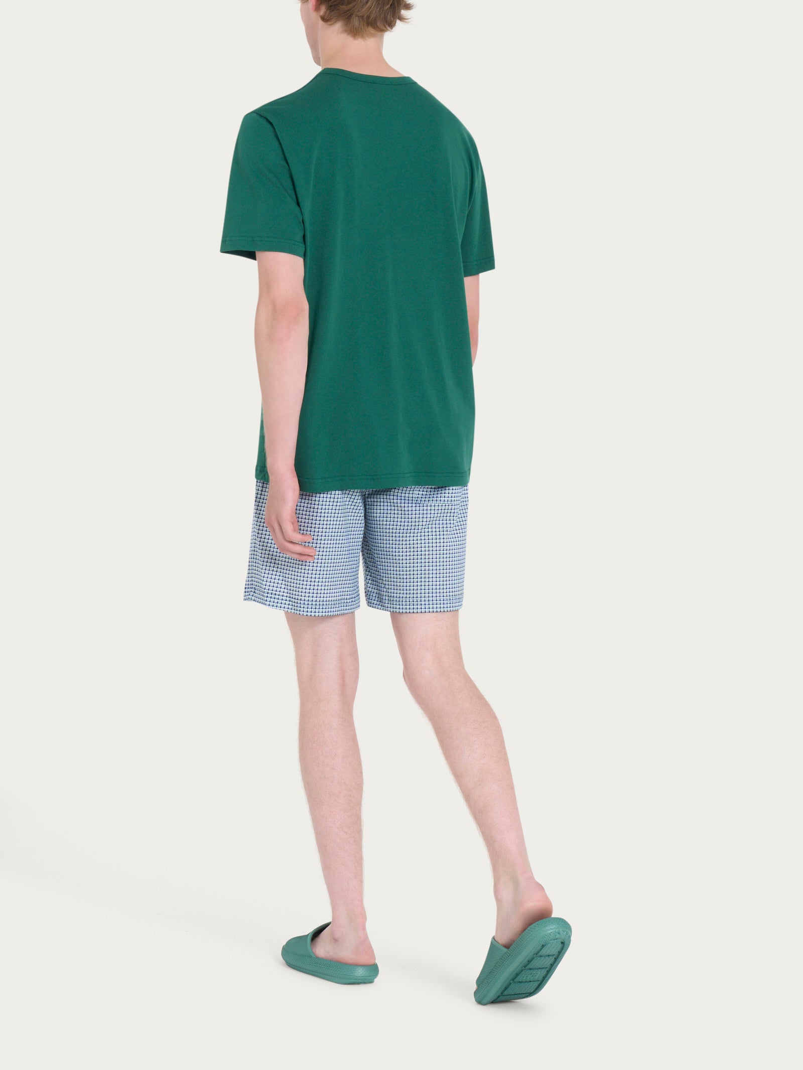 Ragno Jersey Cotone pigiama corto Posy Green