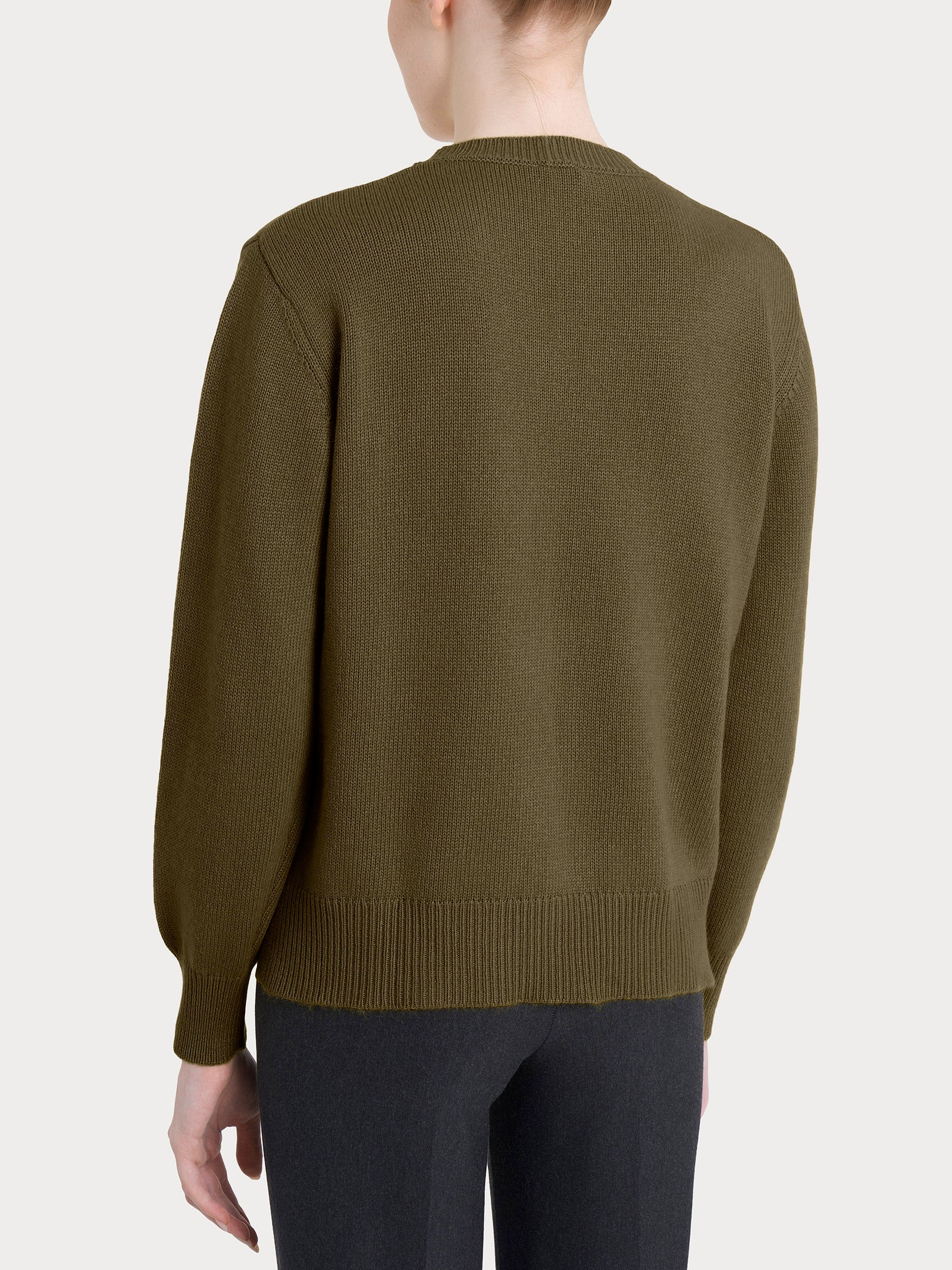 Ragno Four Seasons Natural Soft maglia Dark Olive viscosa