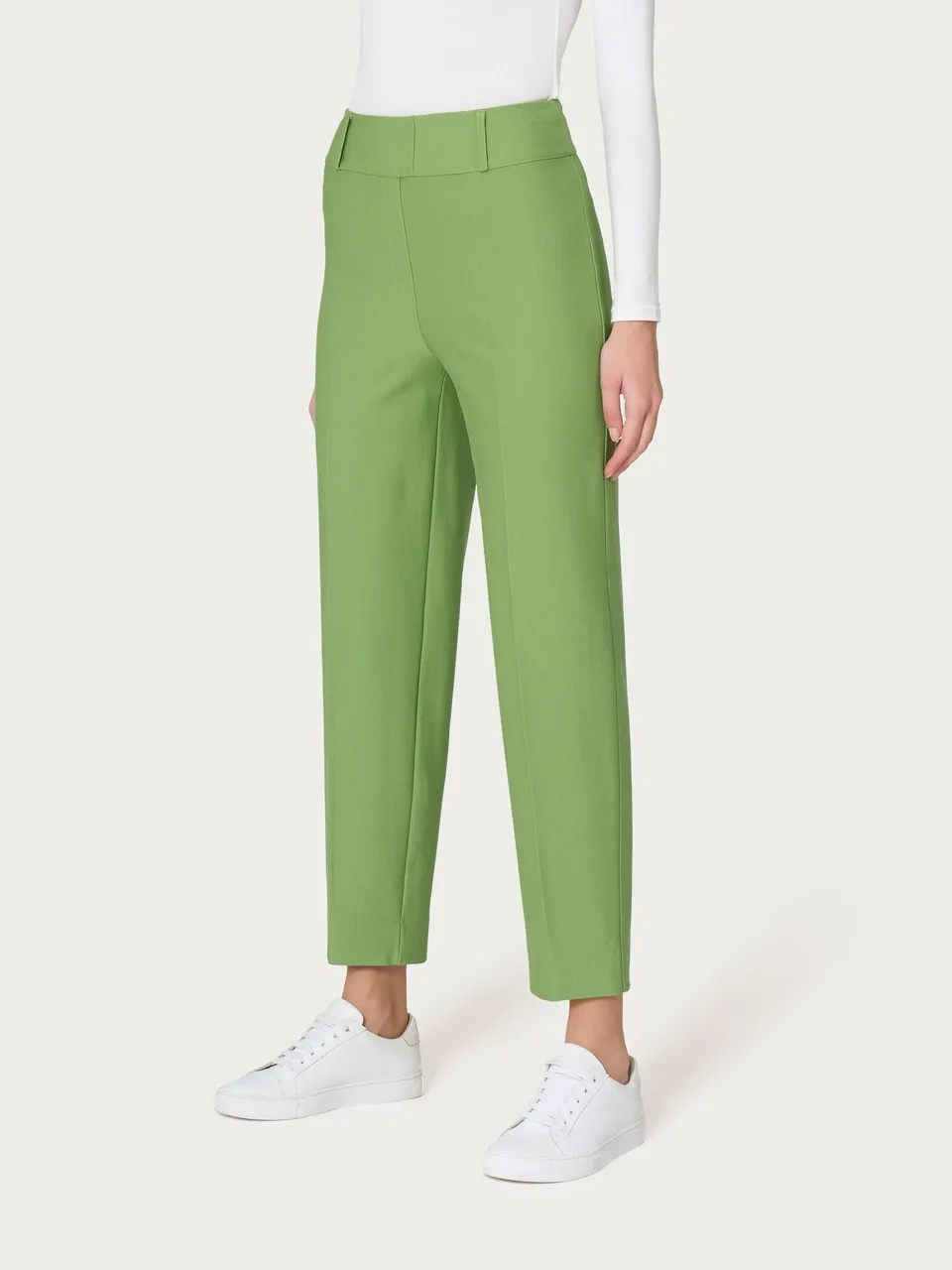 Ragno Compact pantalone carrot Piquant Green verde