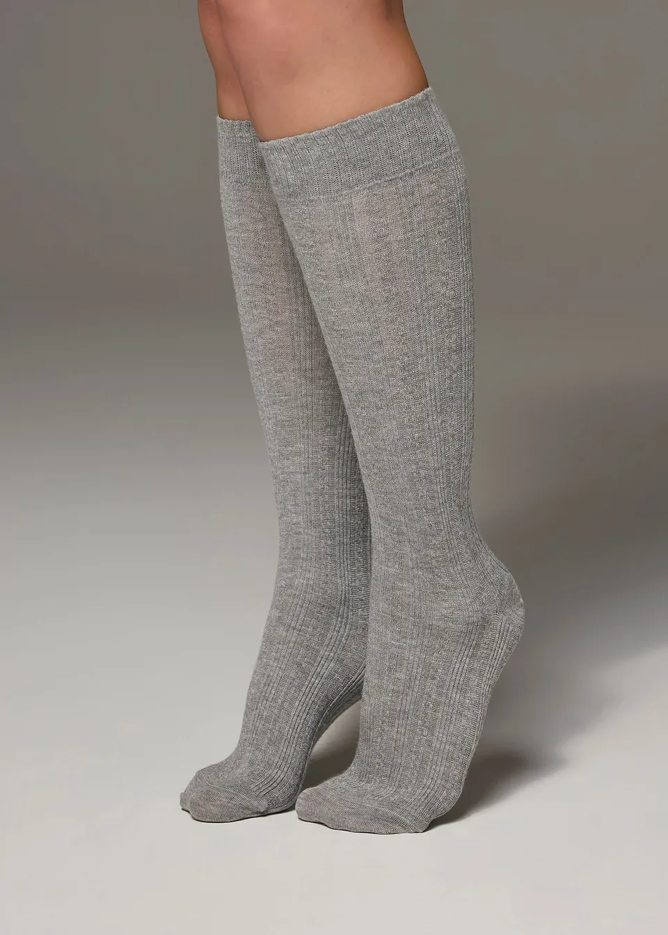Philippe Matignon Neige gambaletti cashmere taglia unica