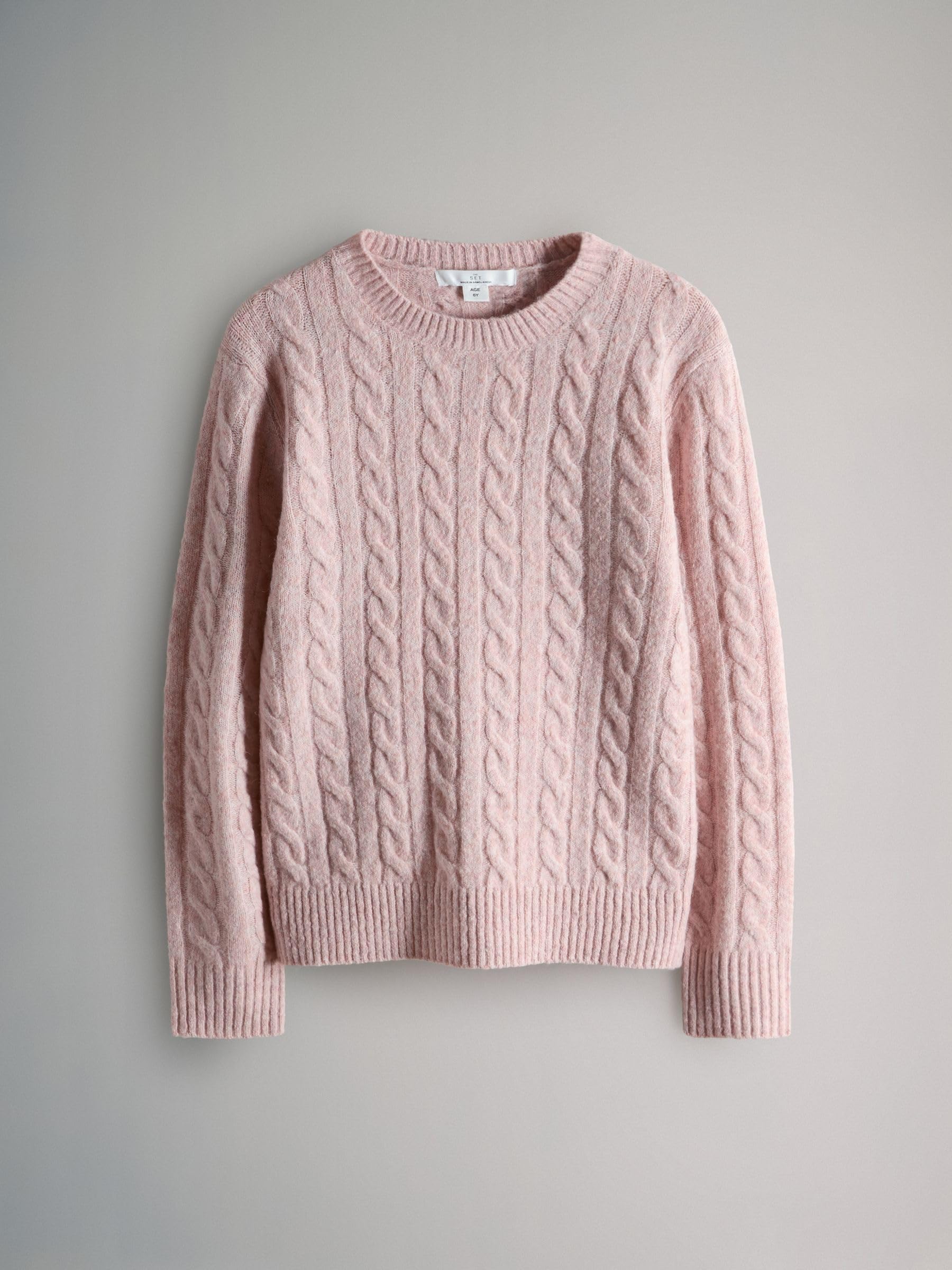 Next The Set maglione bambina 2 pezzi trecce invernale