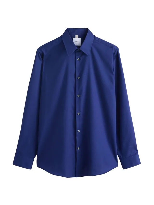 Next camicia elegante uomo regular cotone easy care