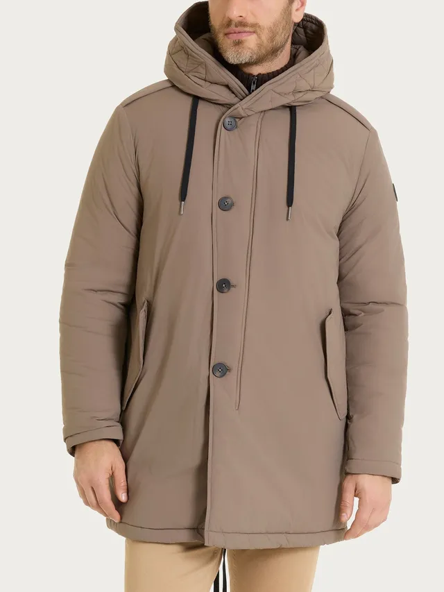 Ragno Anorak piumerino fango imbottito lana