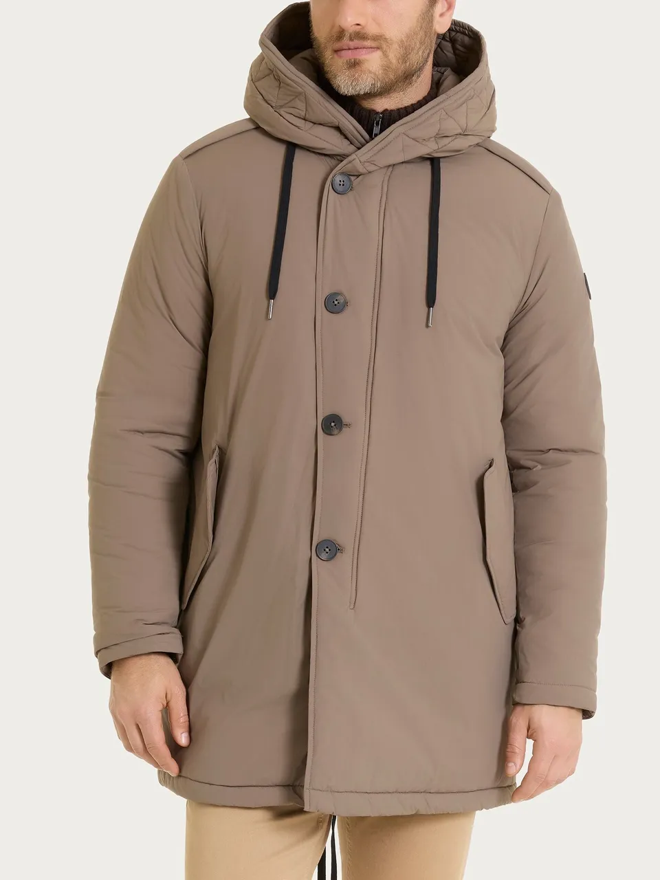 Ragno Anorak piumerino fango imbottito lana