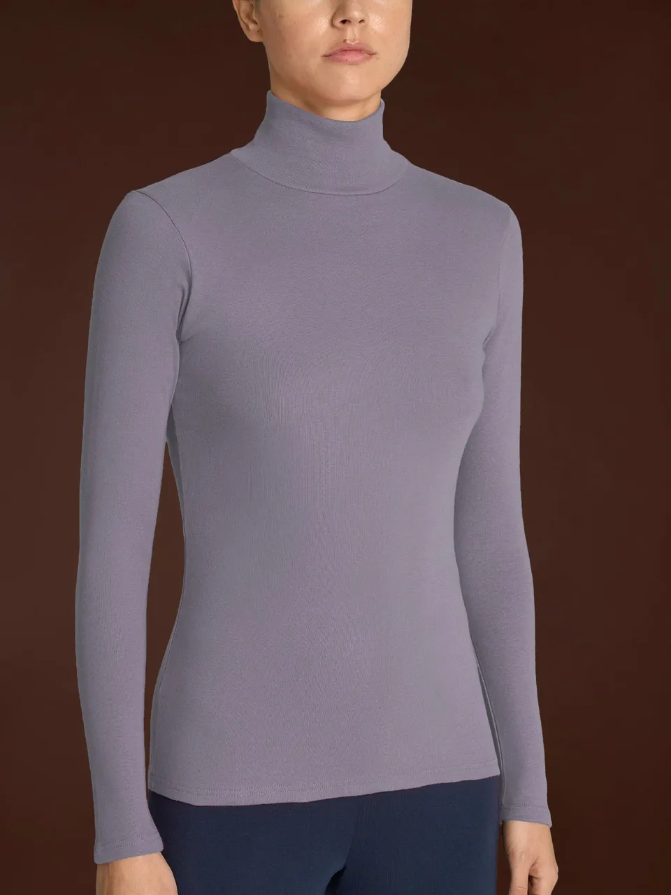 Ragno Thermo Cotton Lupetto Thistle Collo Alto cotone
