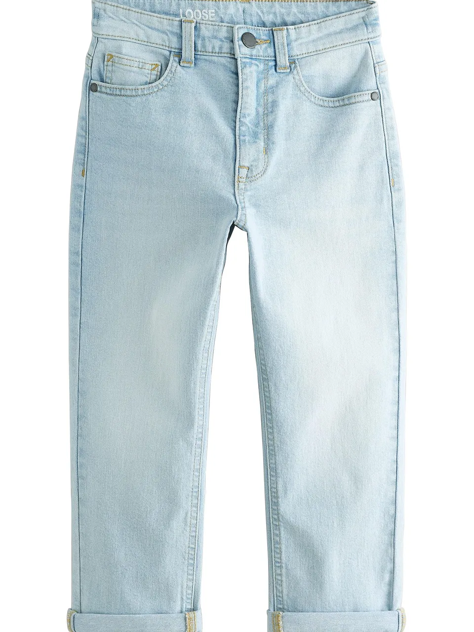 Geo Next Jeans Ragazzo Elasticizzati 10 Anni Ampi Blu