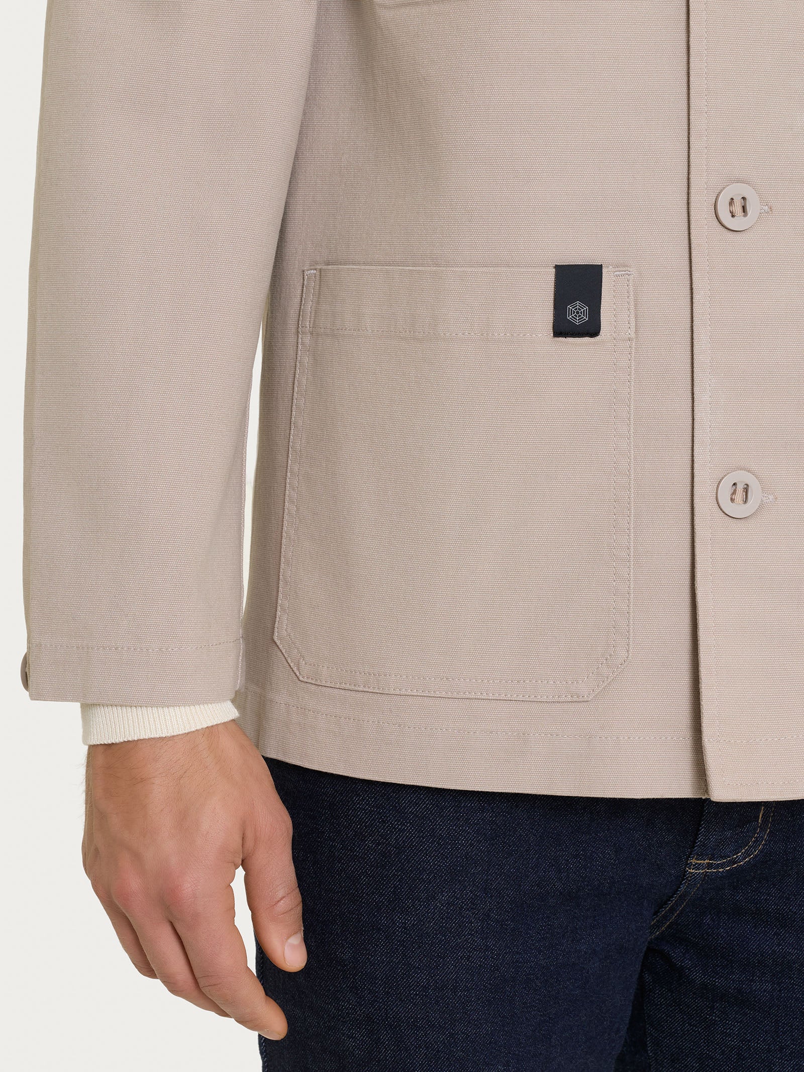 Ragno Canvas Stretch Giacca Utility String