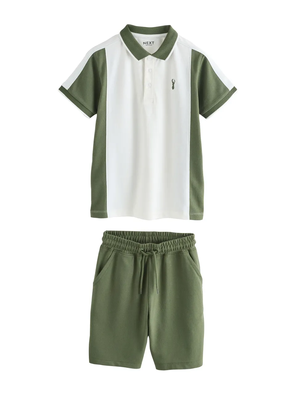 Next Completo Polo Colorblock Shorts Bambino 122