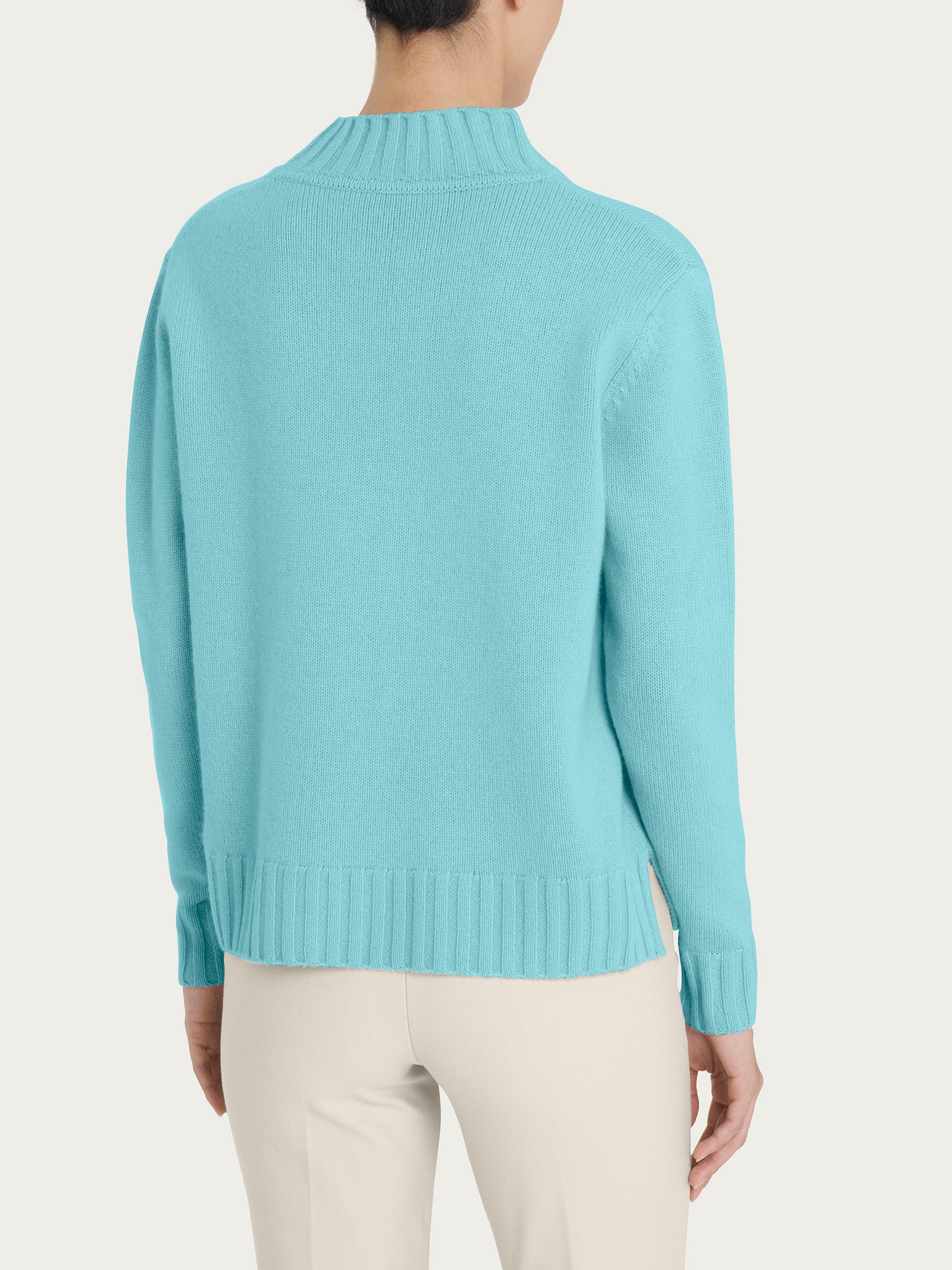 Ragno Merino Soft Lupetto Maglia Nile Blue Lana