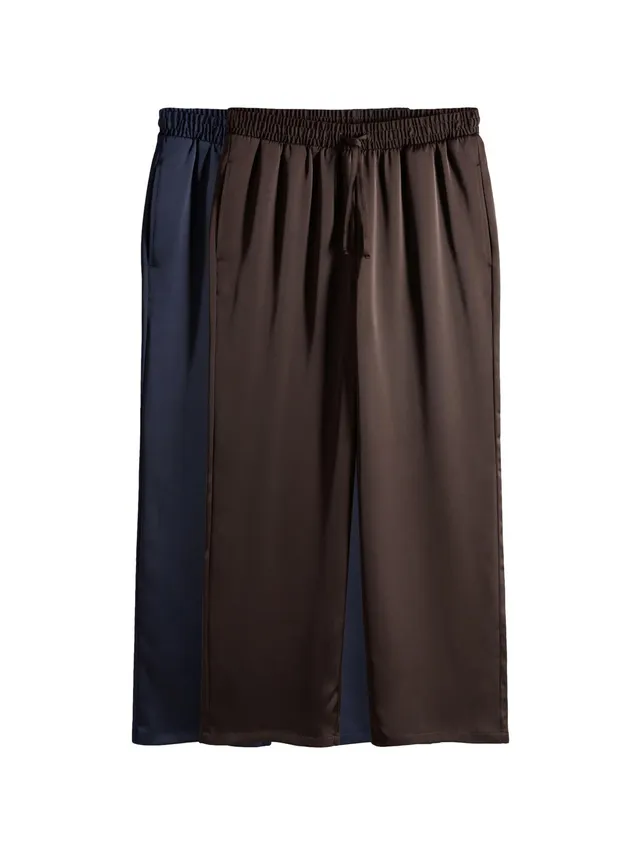 Next The Set pantaloni satin larghi 2 pezzi