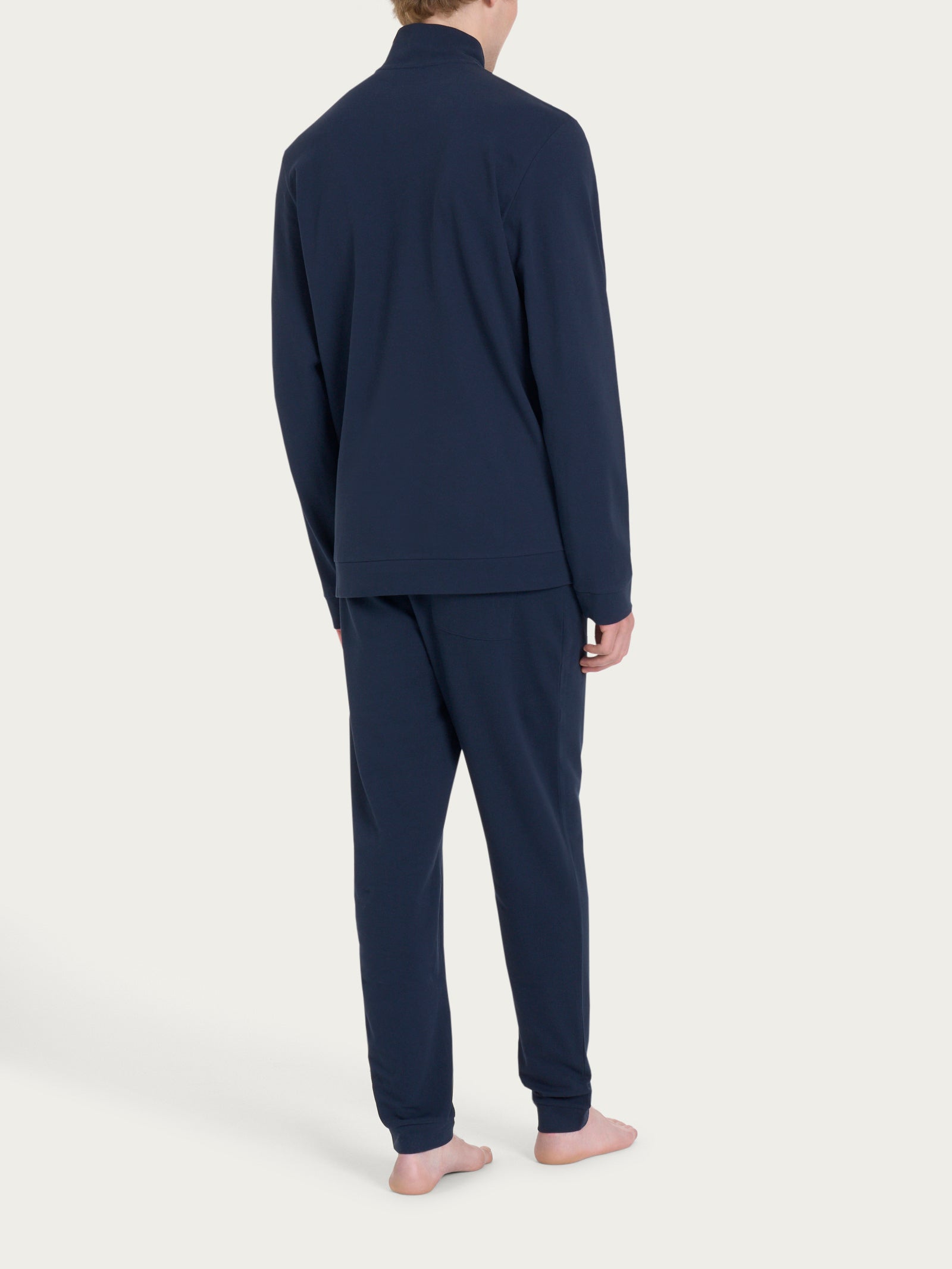 Ragno Eco Cotton Piquet tuta uomo Outer Space zip