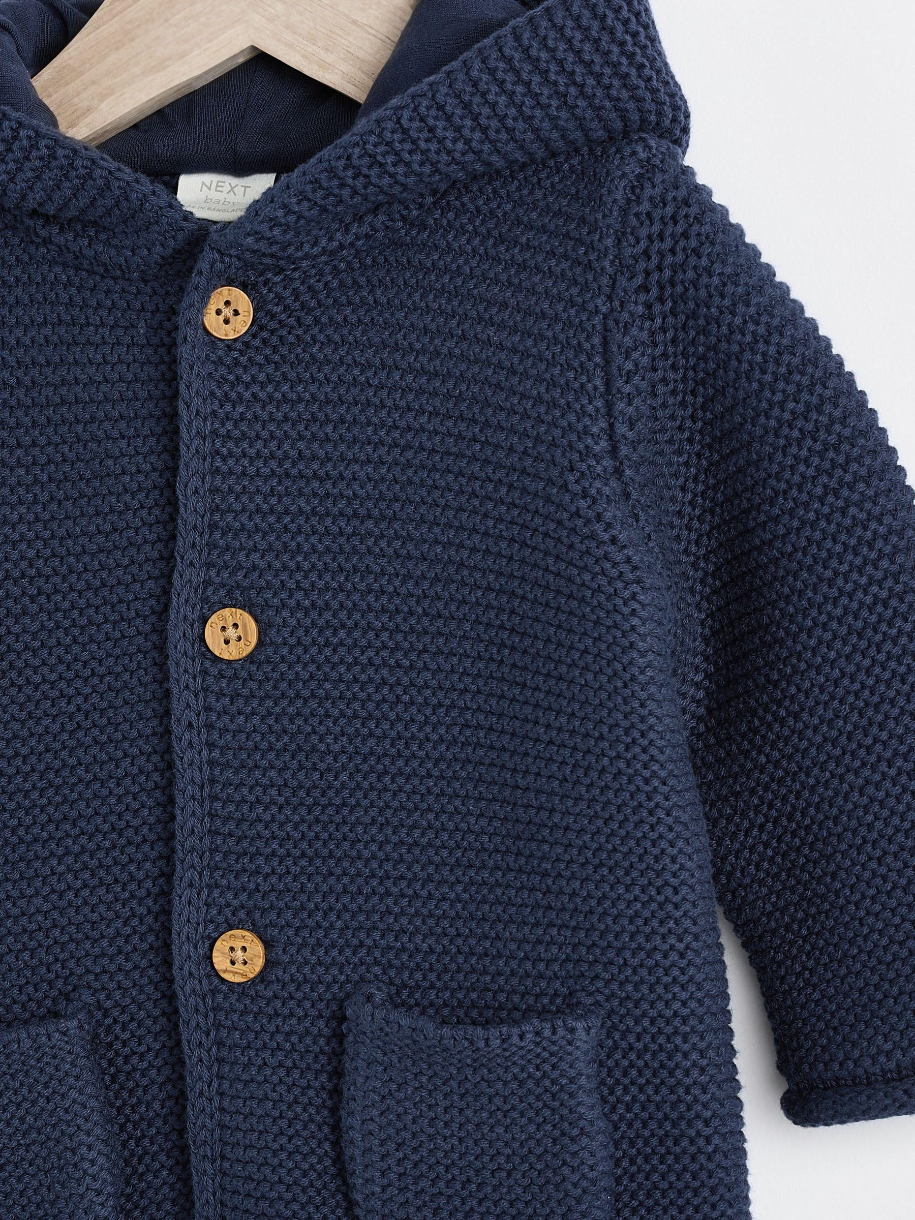 Next Cardigan Maglia Neonato 6-9 Mesi Bottone Morbido