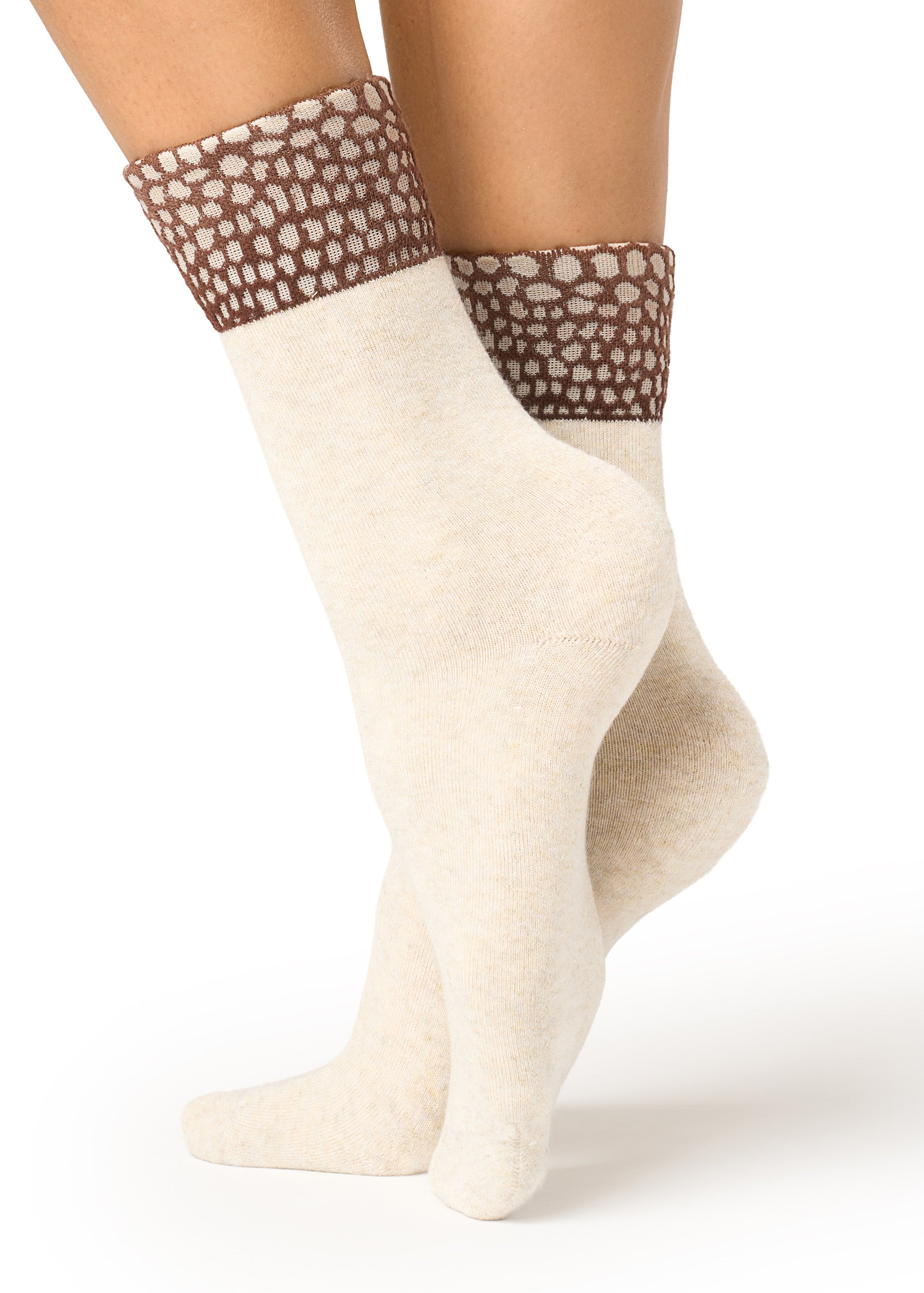 Philippe Matignon Animalier slipper taglia unica antiscivolo