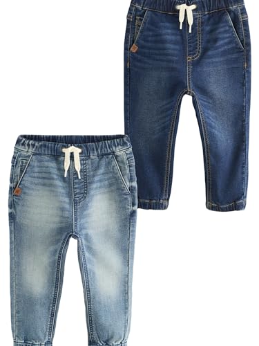 Next Jeans Jogging Bimbo 5-6 Anni Cotone 2 Pezzi