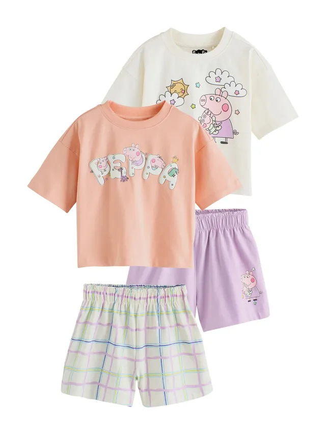Next Peppa Pig pigiama corto bambina 2 pezzi 116-122 viola