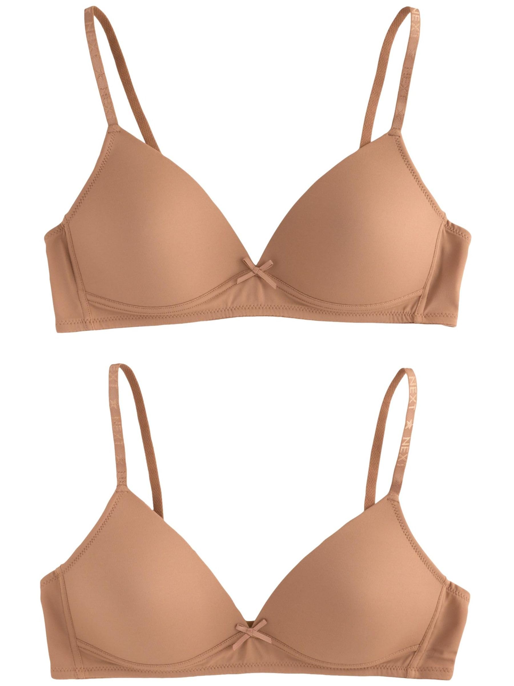 Next Confezione da 2 Reggiseni Sportivi Mid Brown 60 sostegno