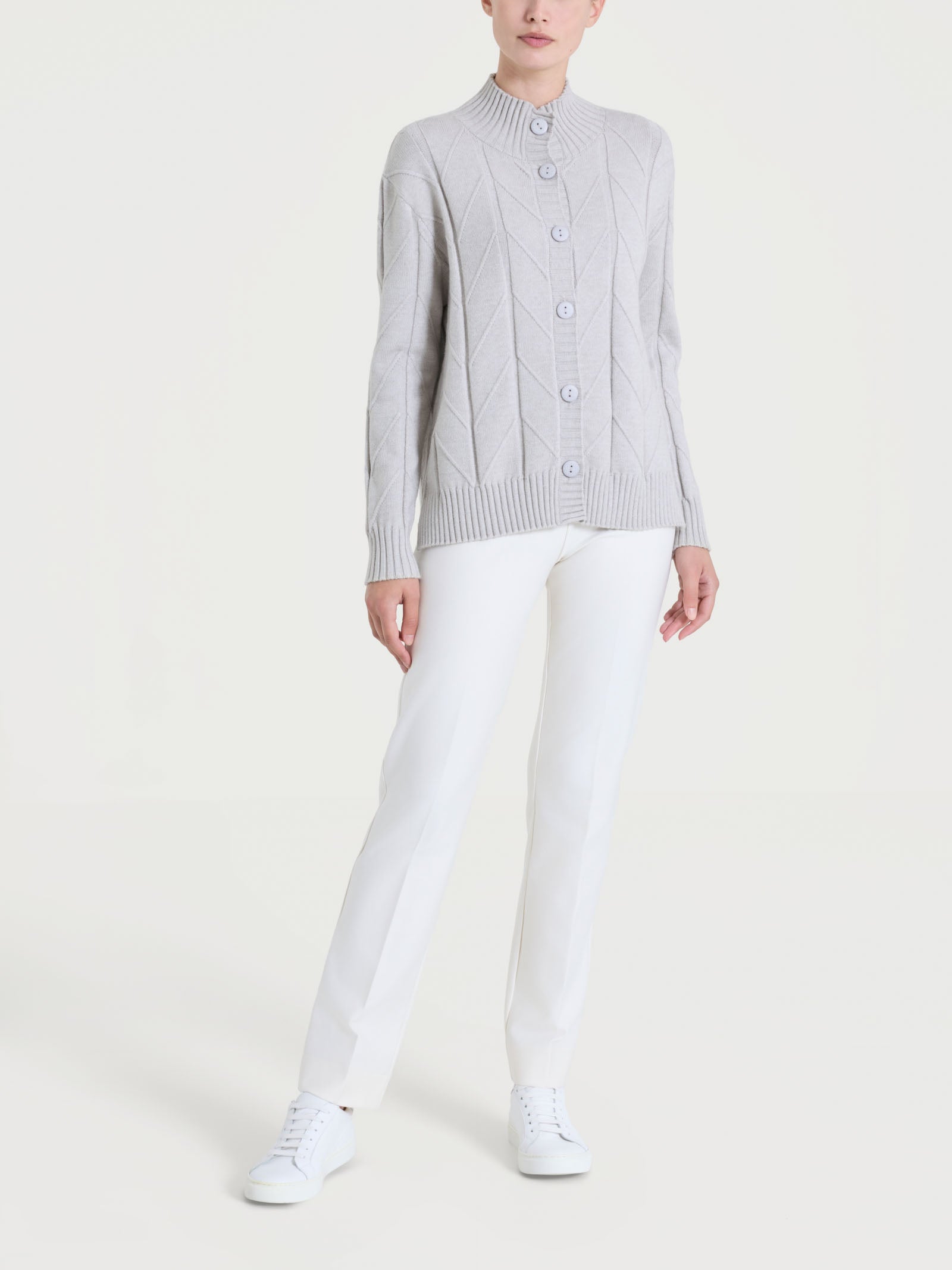 Ragno Super Soft Cardigan Aperto donna champignon caldo