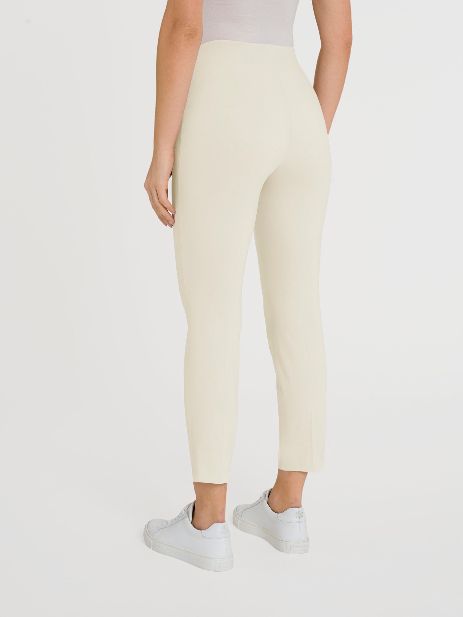 Ragno Super Fresh Pantalone Capri con Spacchetti Whitecap Gray cotone