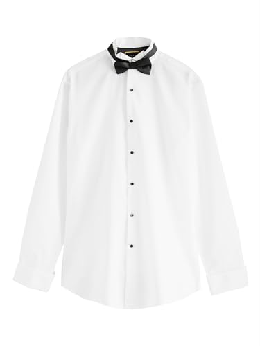 Next Polsini Doppi camicia uomo misto cotone slim