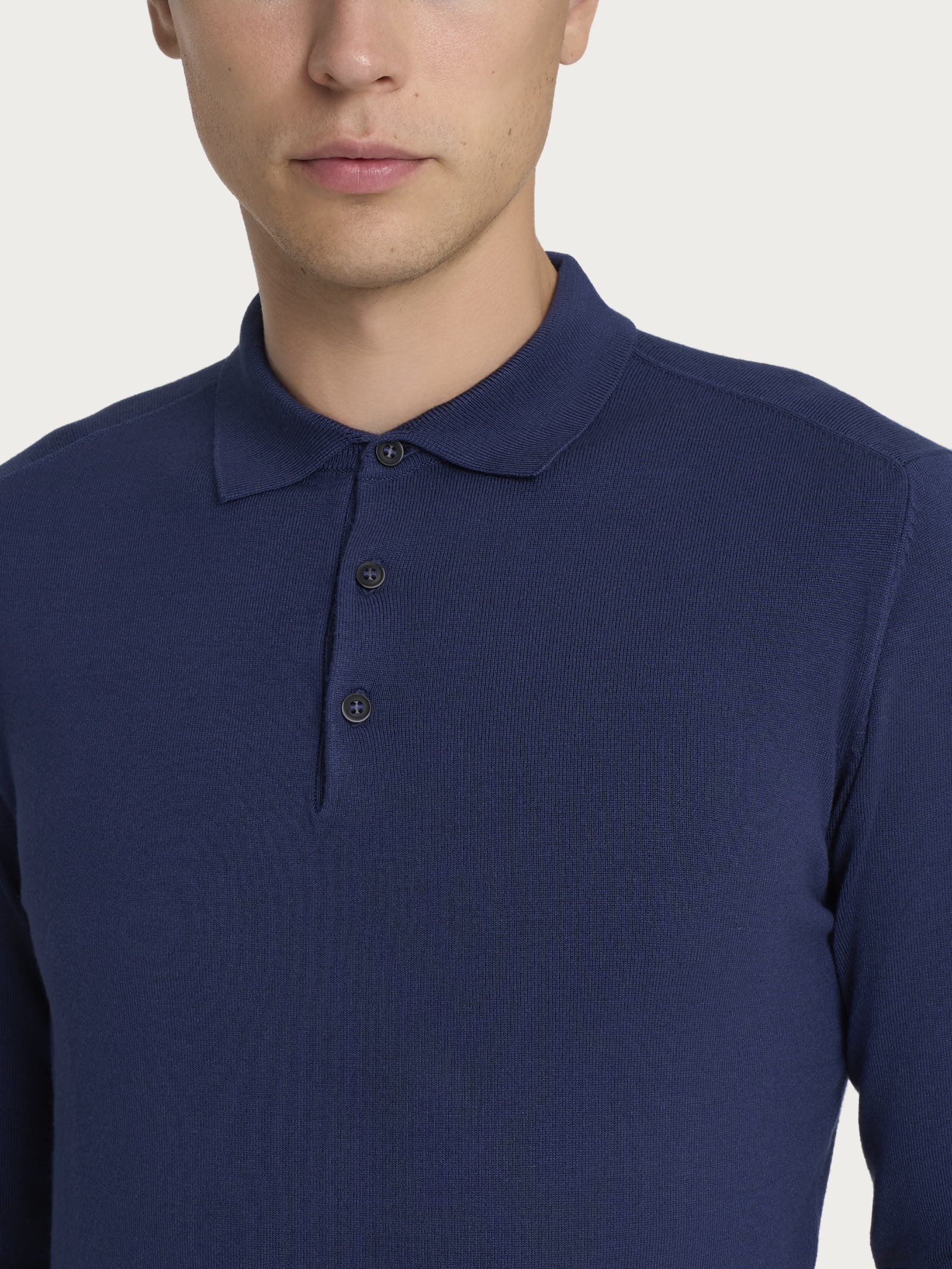 Ragno Four Seasons Set Sail polo uomo blu viscosa