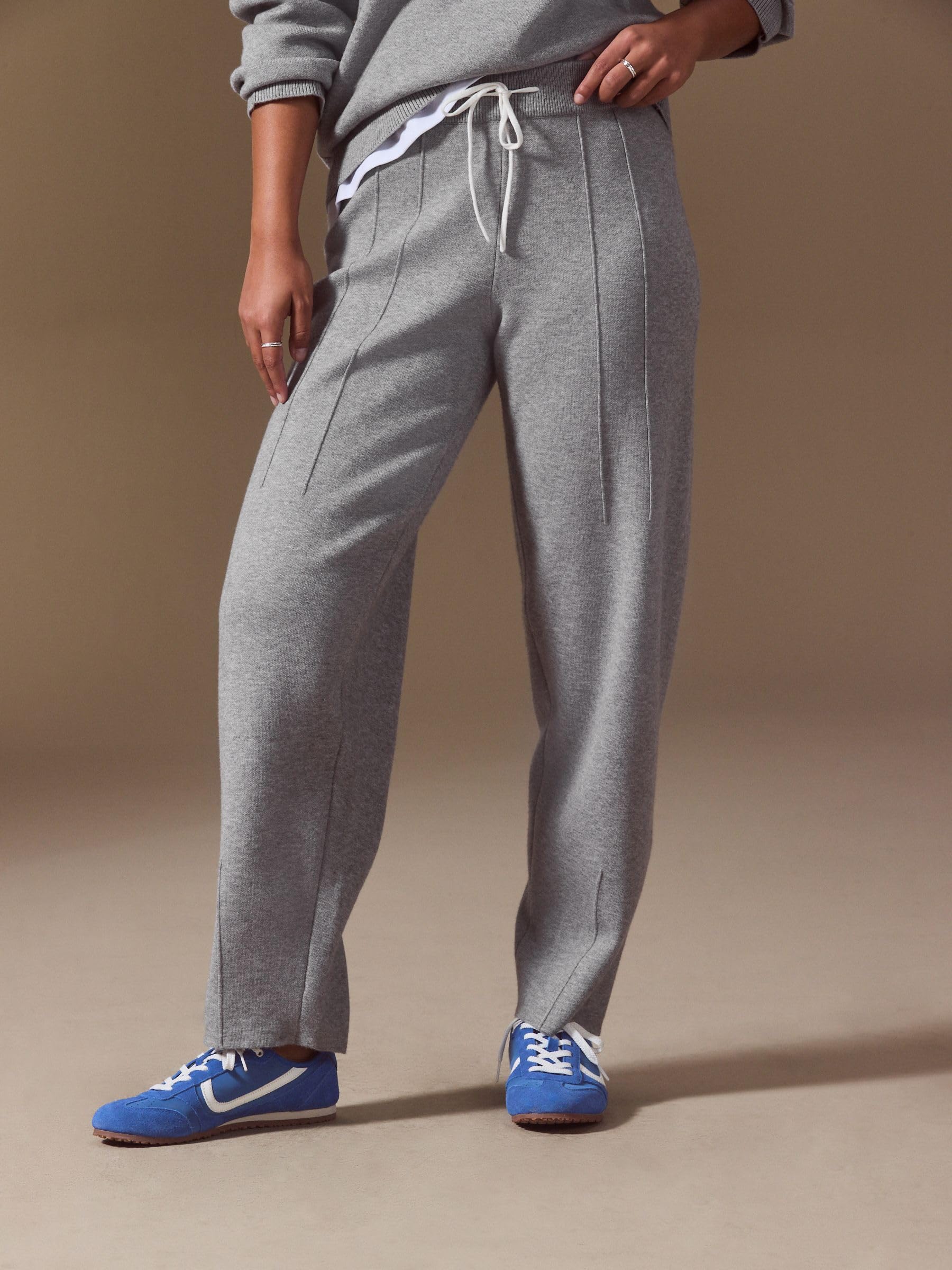 Next pantaloni jogging donna M gamba dritta vestibilità comoda