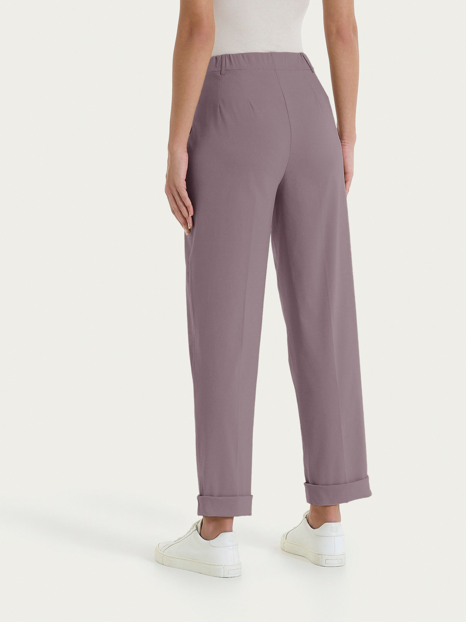 Ragno Super Fresh pantalone carota prugna cotone