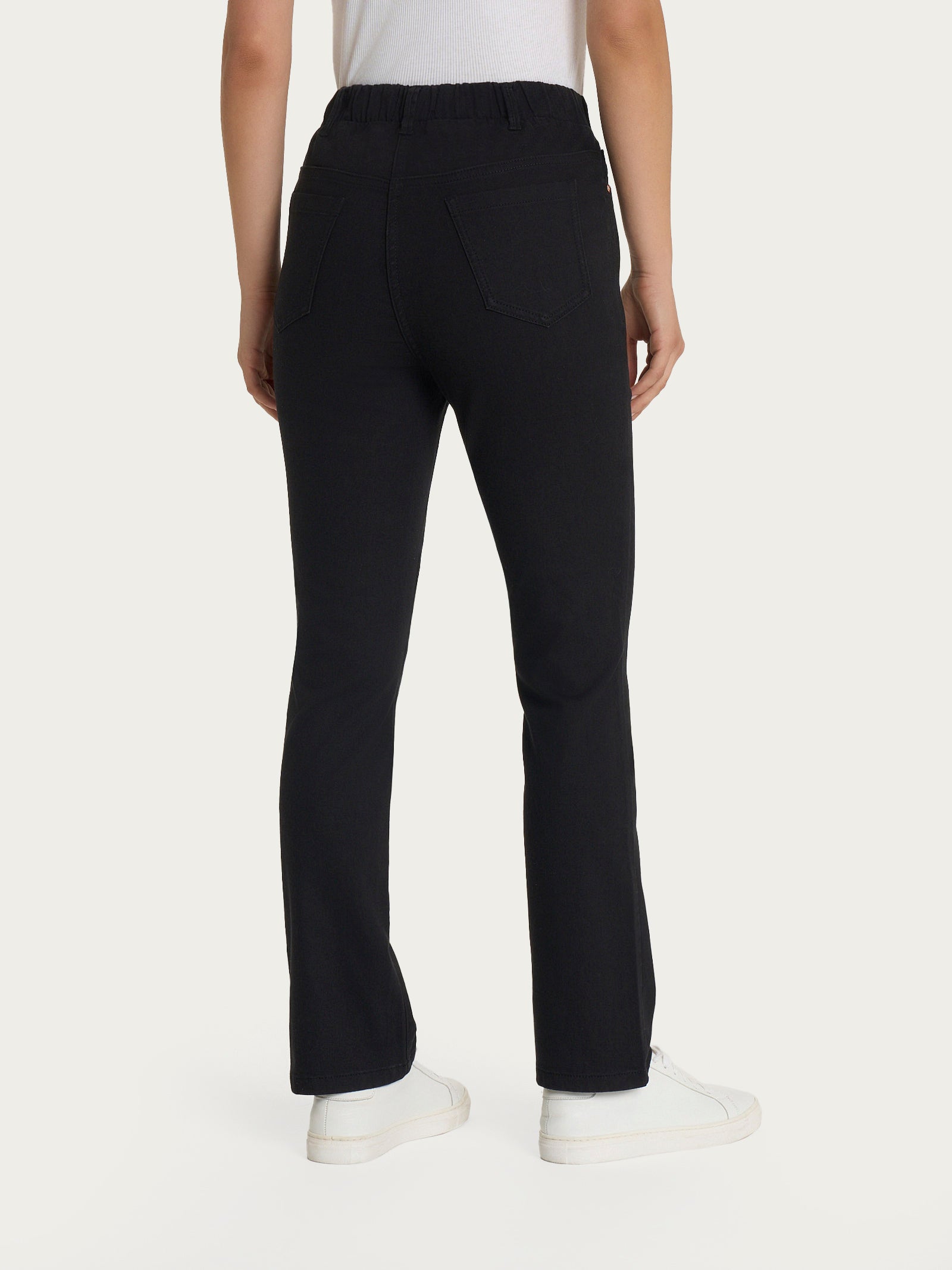 Ragno Super Denim Jeans gamba dritta Nero cotone elasticizzato