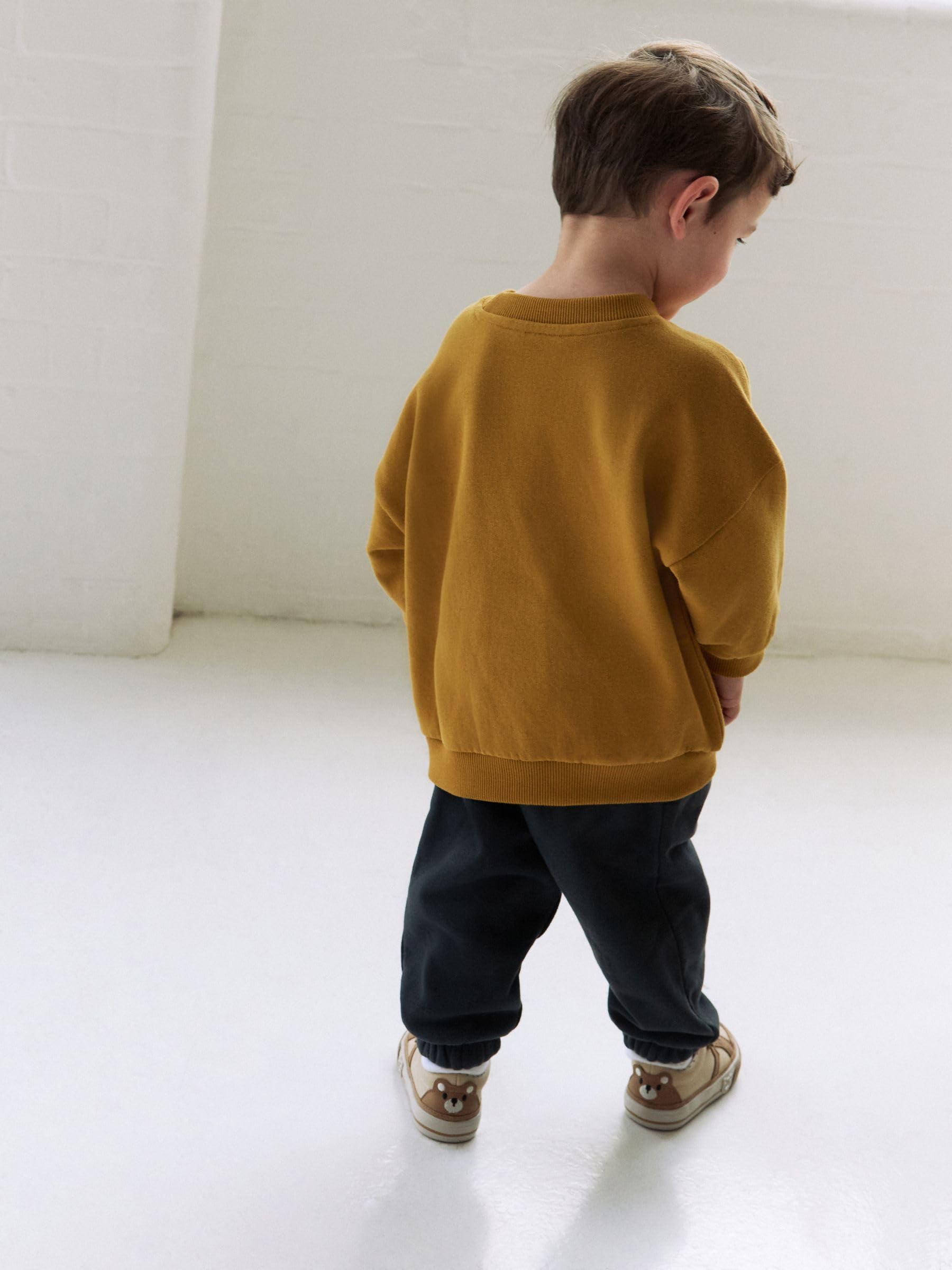 Geo Next completo felpa jogging ragazzo colourblock uso quotidiano