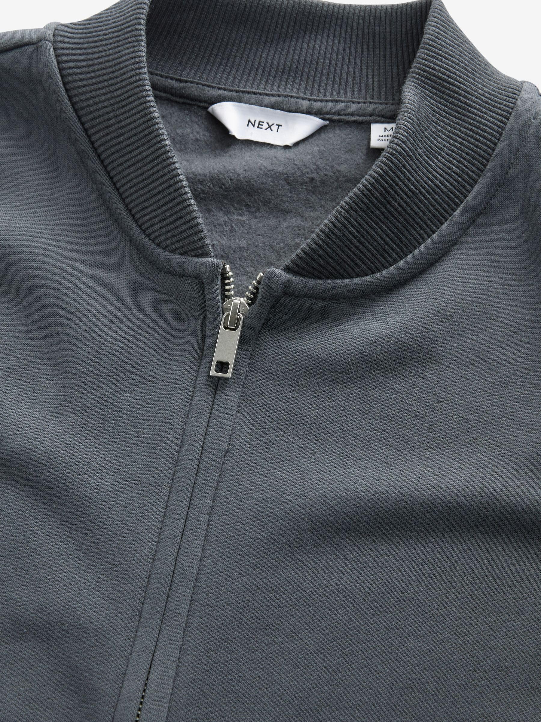 Next Bomber bomber uomo jersey slate grey L