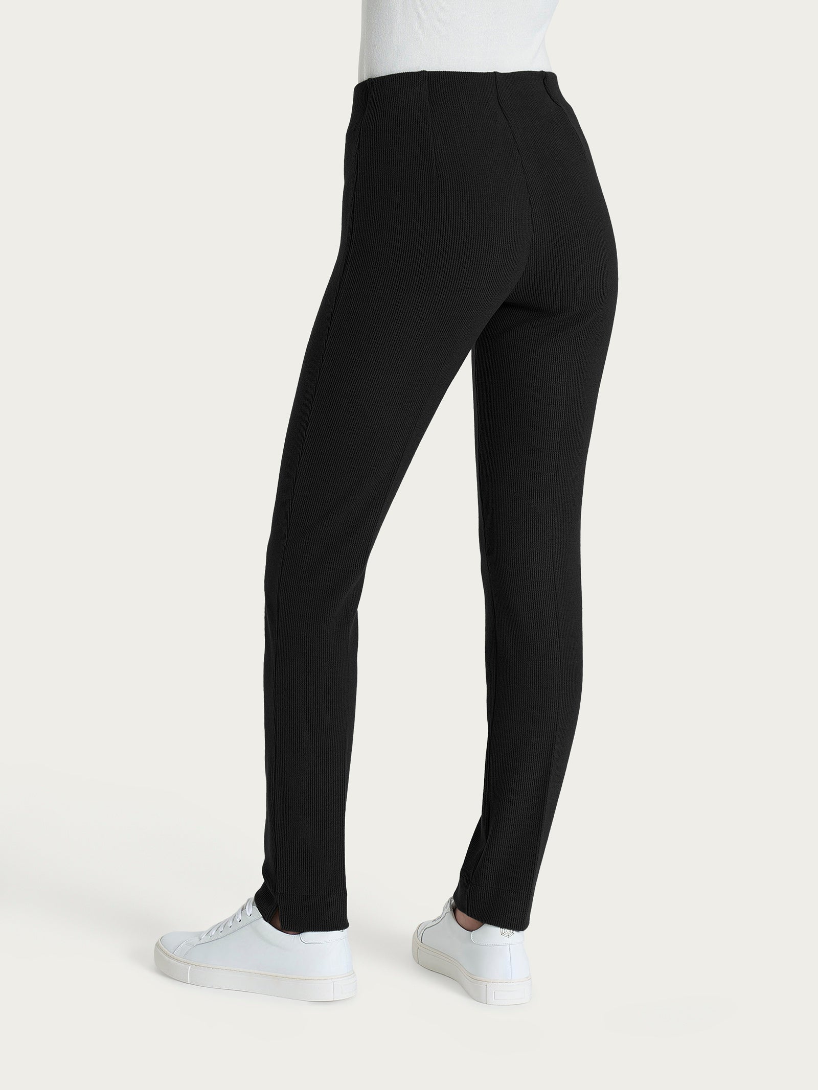 Ragno Relaxed Wardrobe pantalone sigaretta Velvet nero skinny