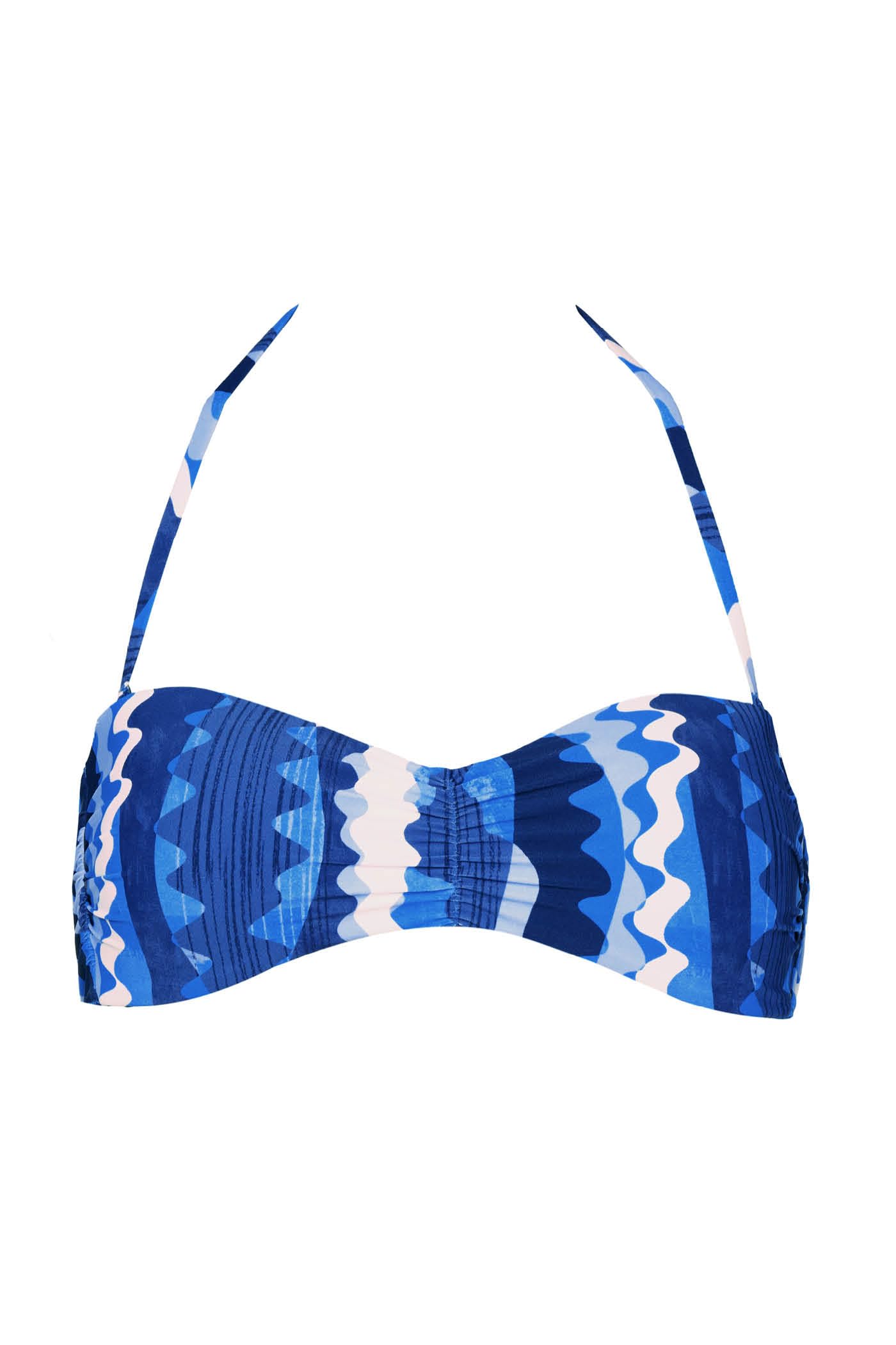 Goldenpoint Sea Symphony top bikini fascia geometrico
