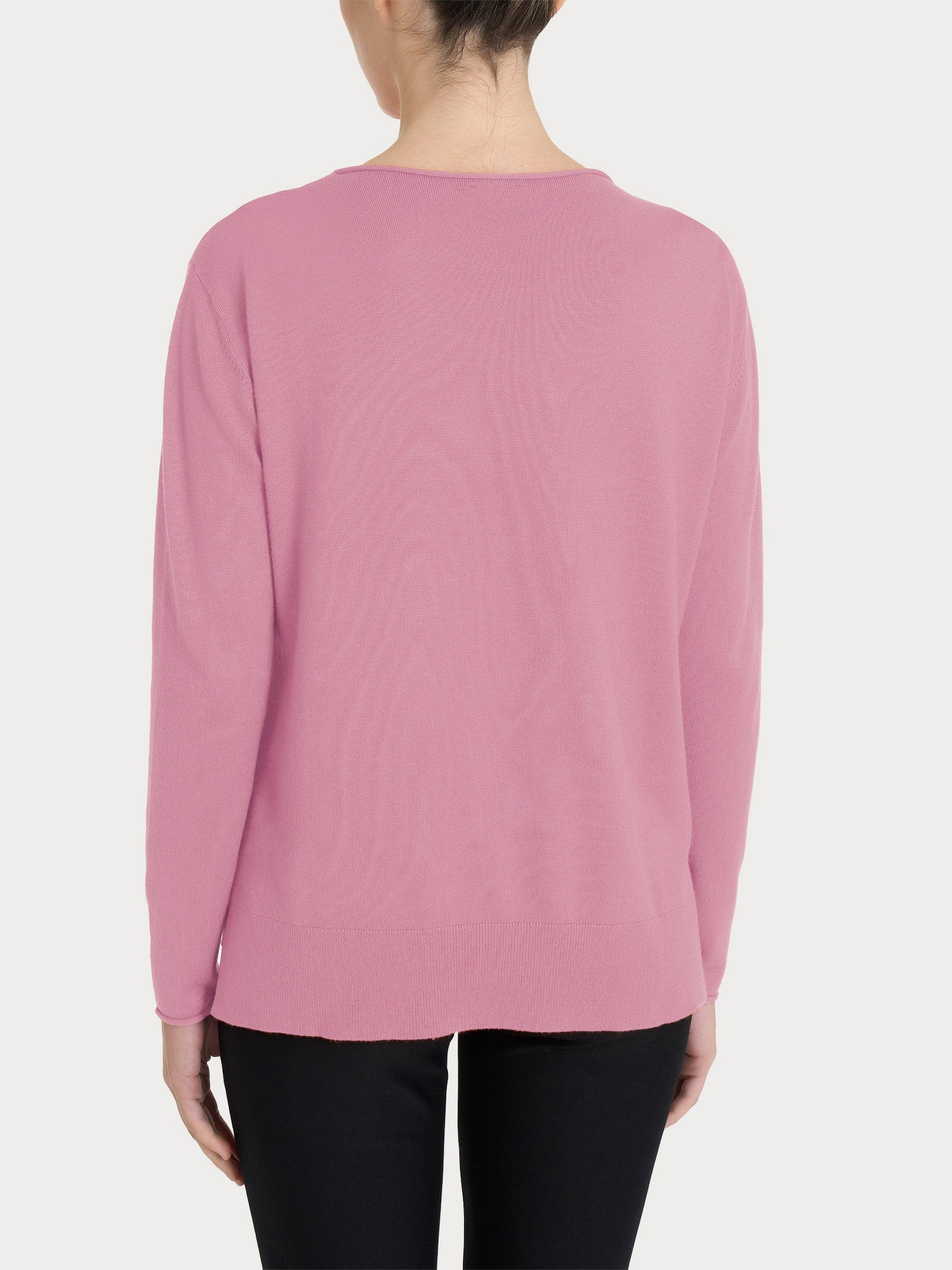 Ragno Four Seasons Maglia asimmetrica lilla lilas