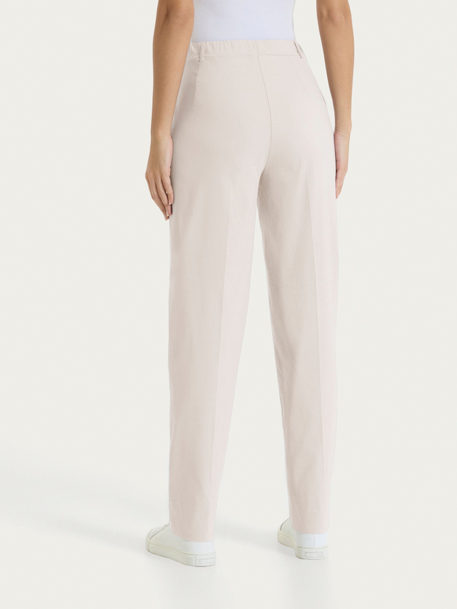 Ragno Super Fresh pantalone carota Almond Peach tapered