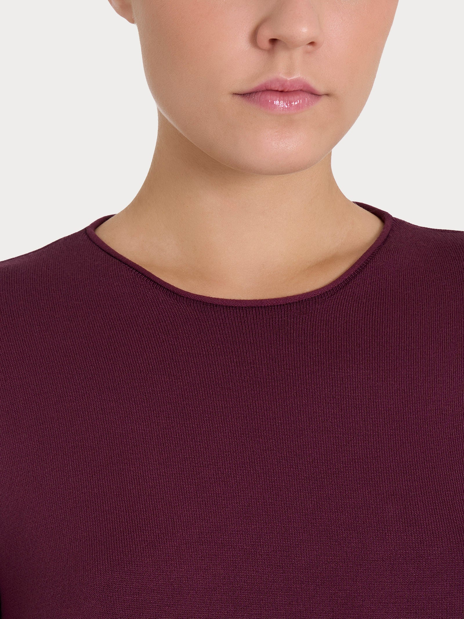 Ragno Four Seasons Maglia Girocollo Asimmetrica Fig