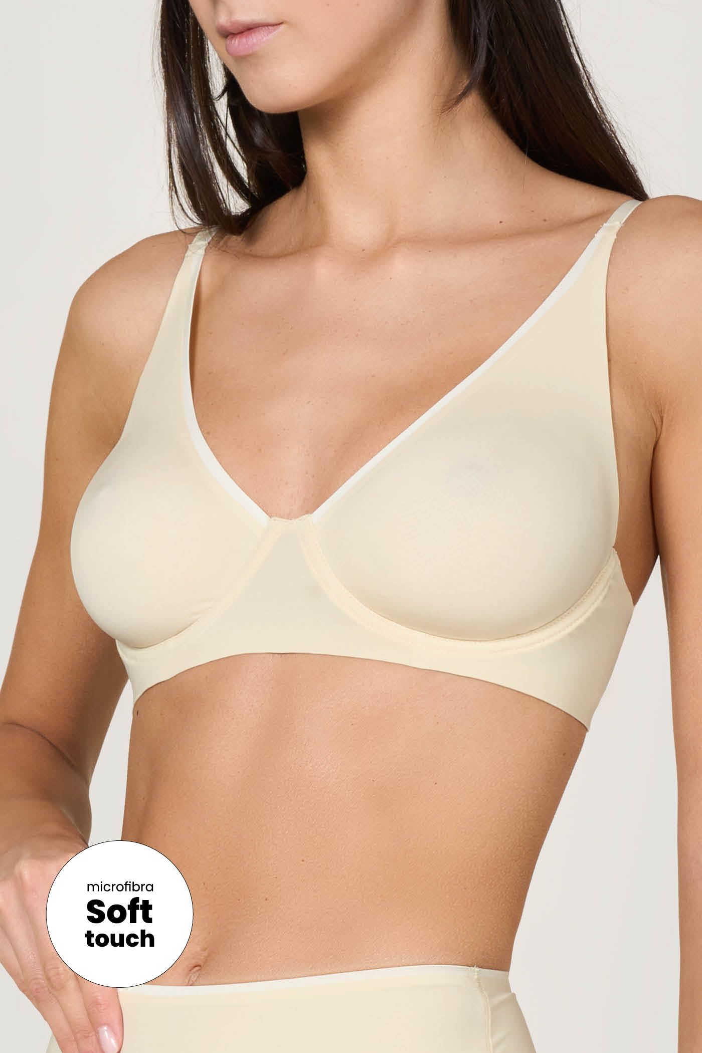 Goldenpoint Atena Essential reggiseno con ferretto microfibra