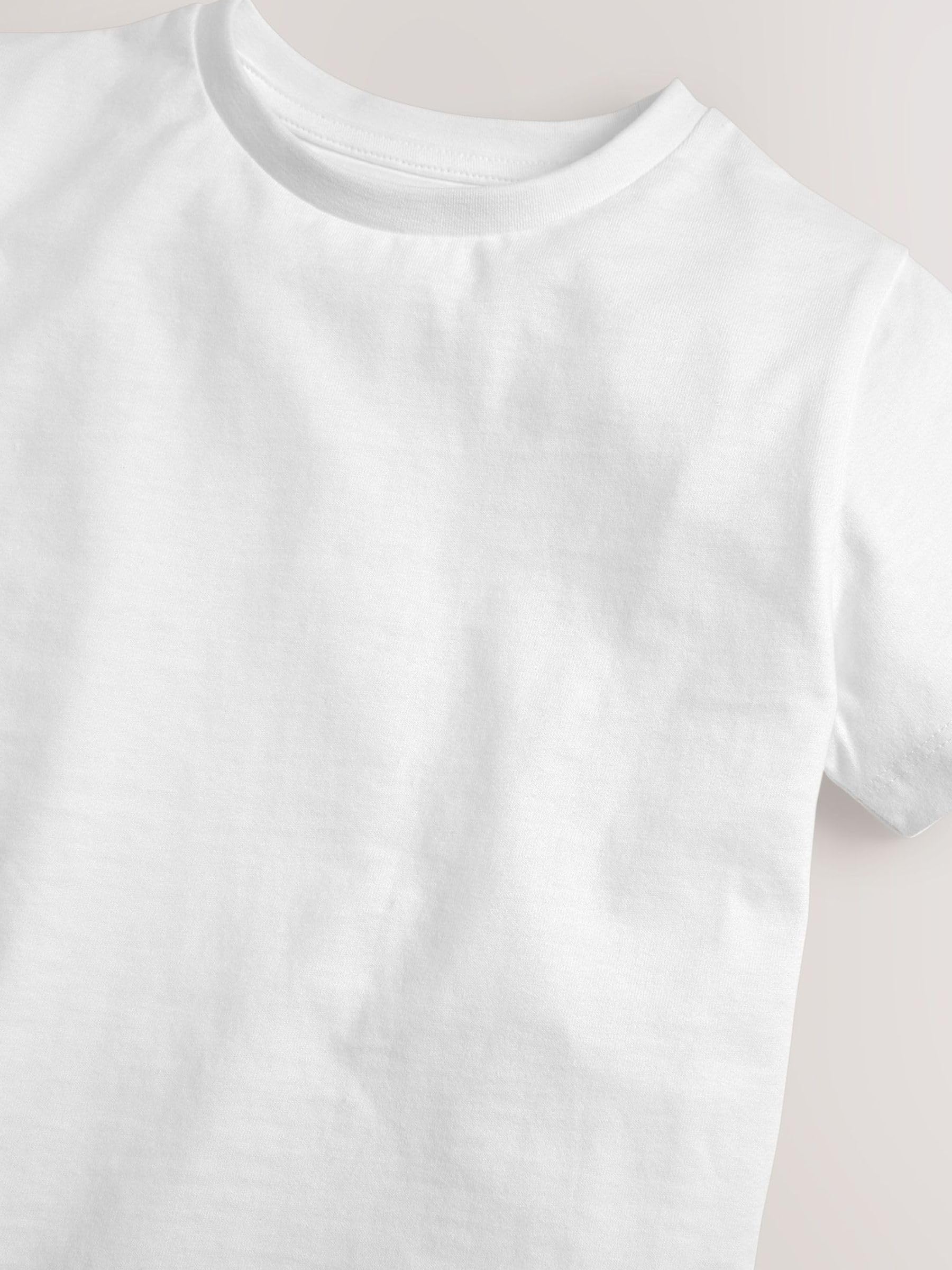 Next t-shirt ragazzo 5 pezzi taglia 110 cotone