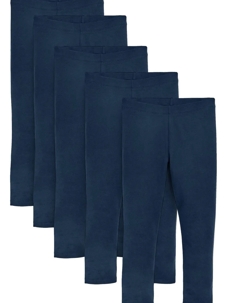 Next leggings bambina confezione da 5 cotone elasticizzato