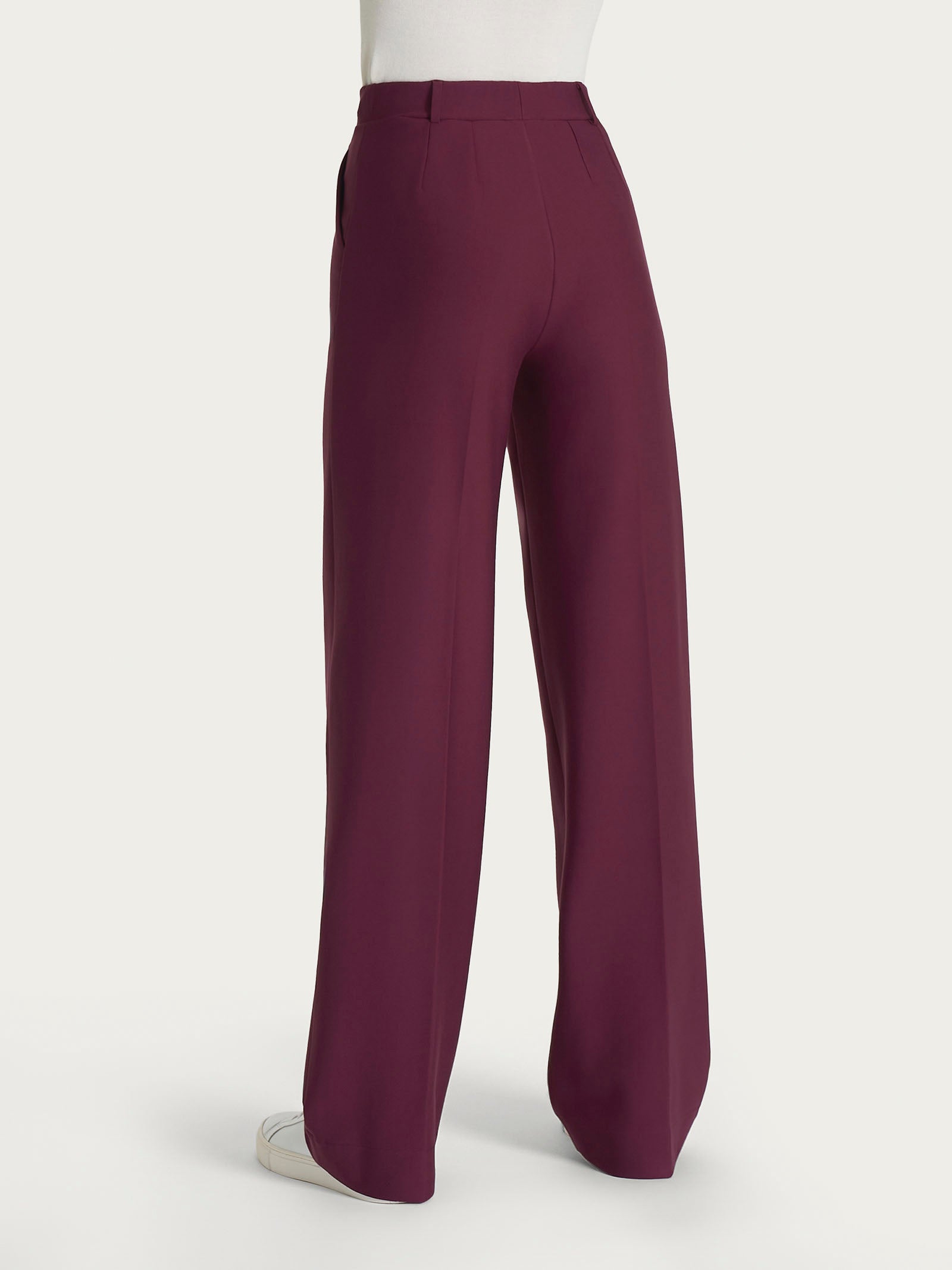 Ragno Compact pantalone a palazzo Fig