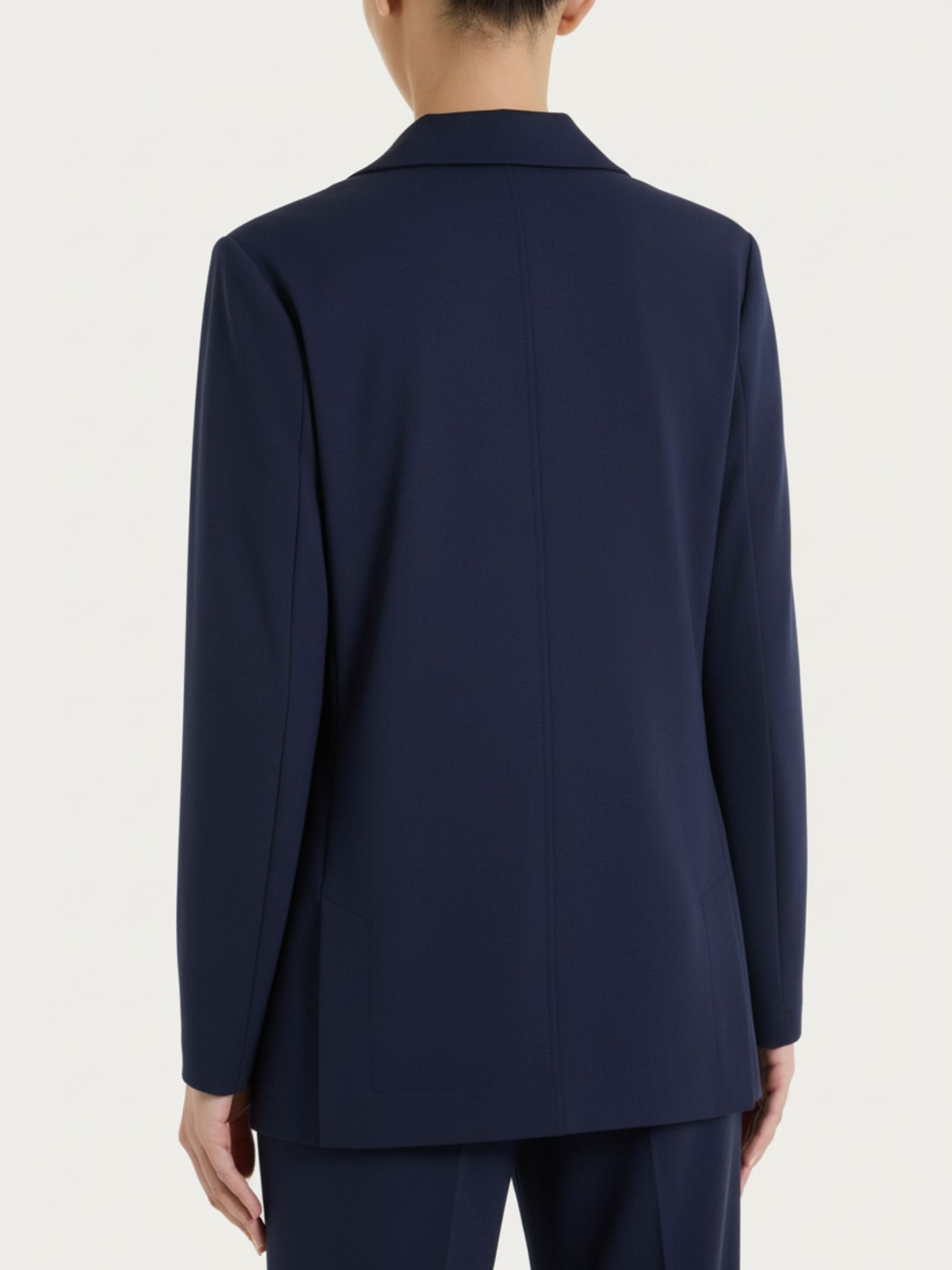 Ragno Compact Light Blazer Bleu misto cotone