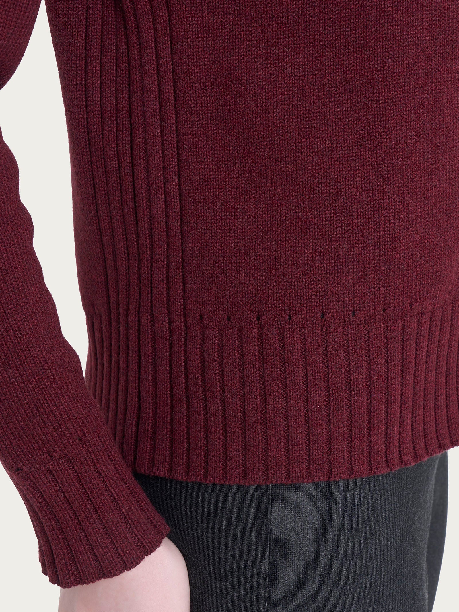 Ragno Winter Cotton cardigan corto Fig Mel. puro cotone