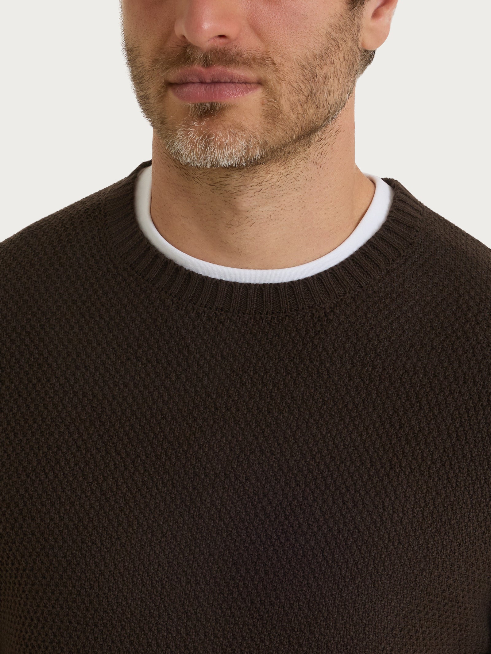 Ragno Maglia Girocollo Punto Maglia Chocolate Torte puro cotone